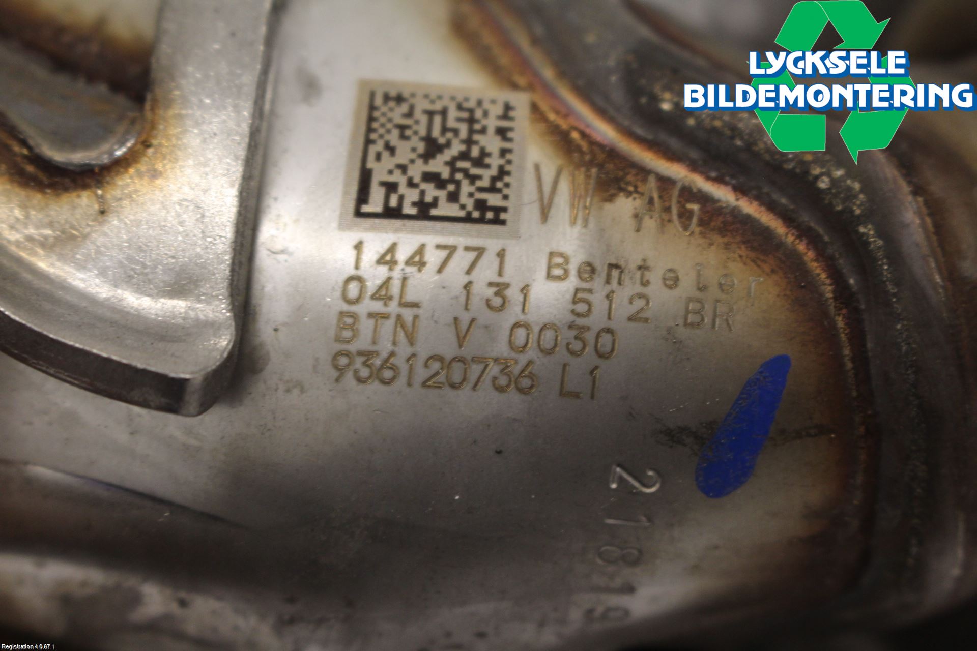 Volkswagen VW ARTEON 17- Avgaskylare