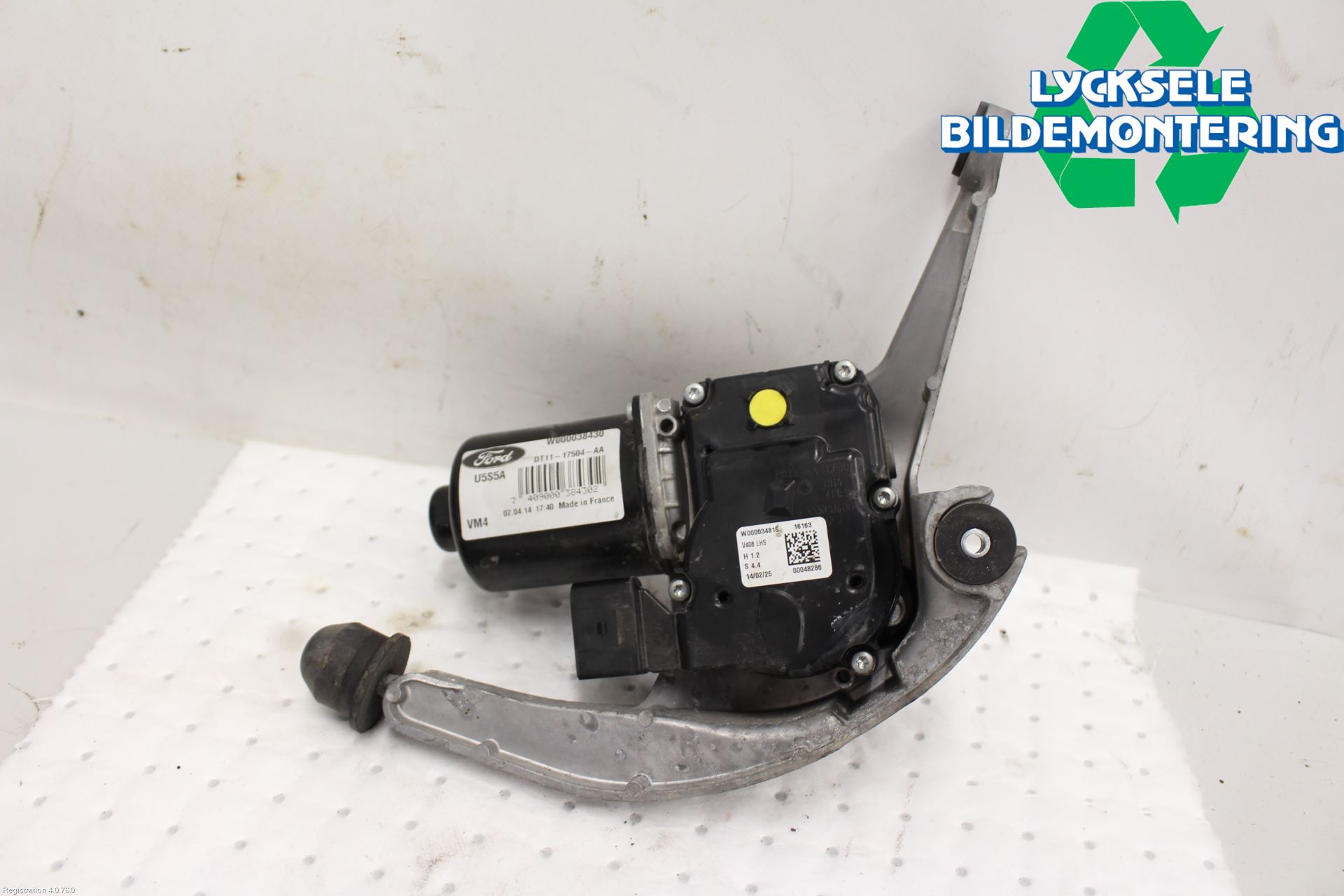 Ford TRANSIT/TOURNEO CONNECT 13-22 Torkarmotor Vindruta