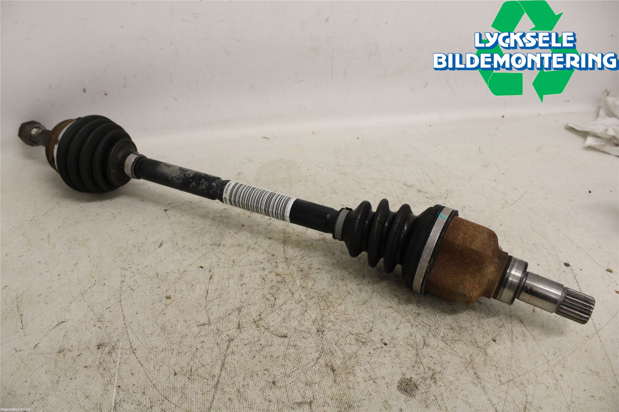 Peugeot PEUGOT 208 16-19 Drivaxel Fram Vänster
