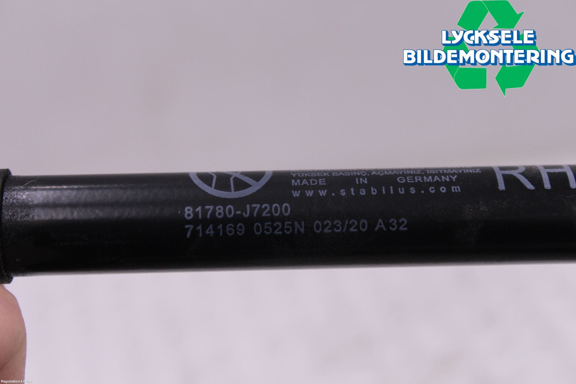 Kia CEED/CEED SW 19- Gasfjäder Baklucka