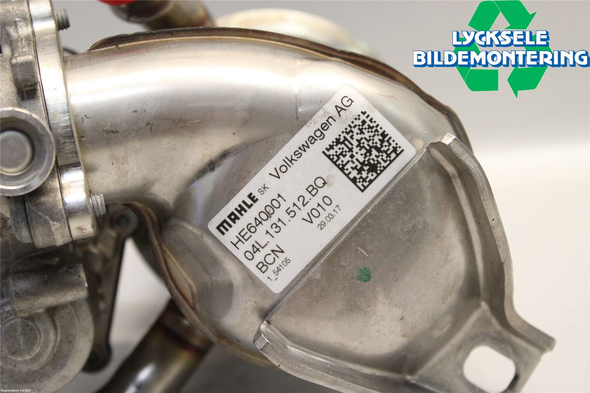 Volkswagen VW GOLF / E-GOLF VII 13-20 Avgaskylare