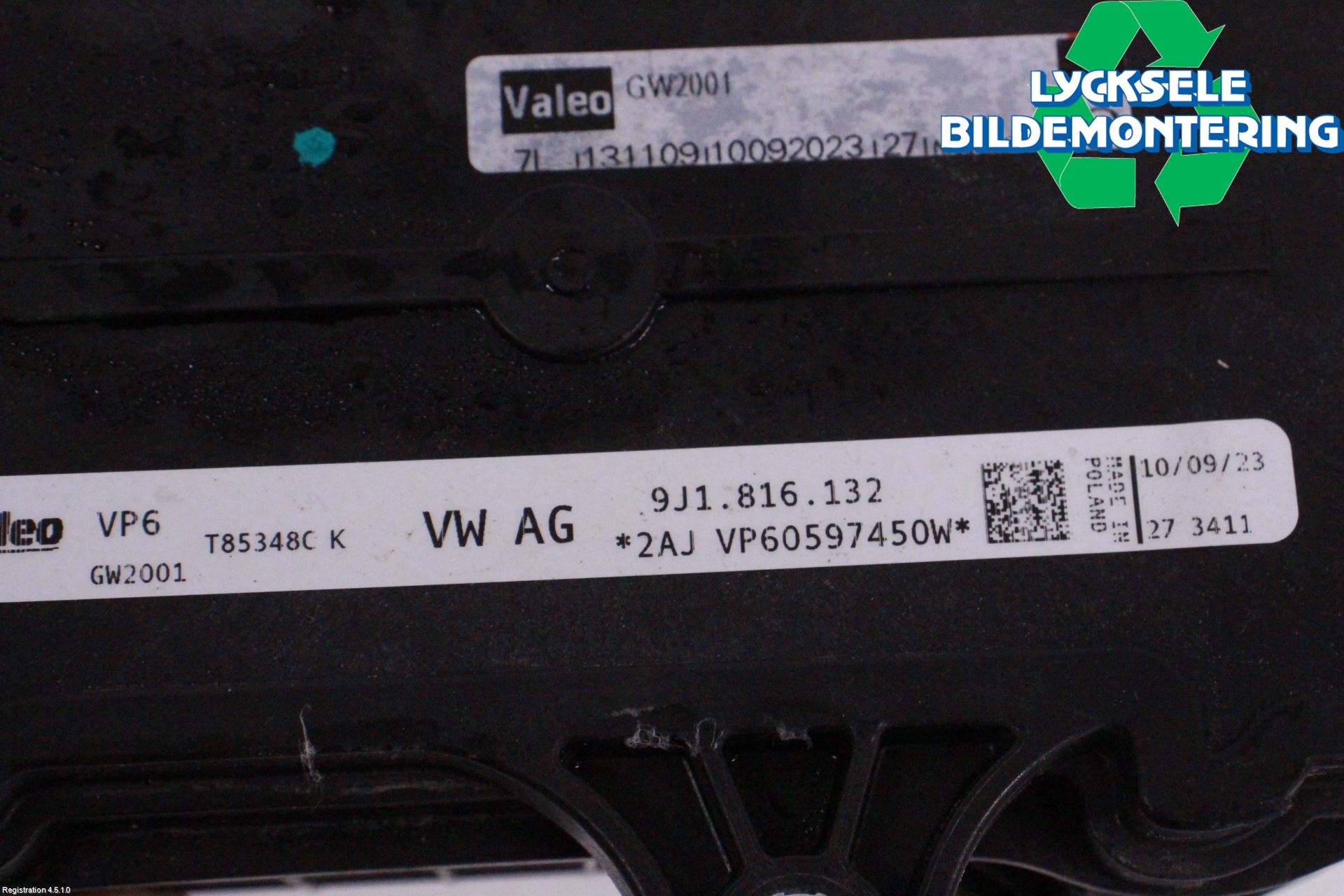 Volkswagen VW ID.4 21- Värmekammare-Växlare