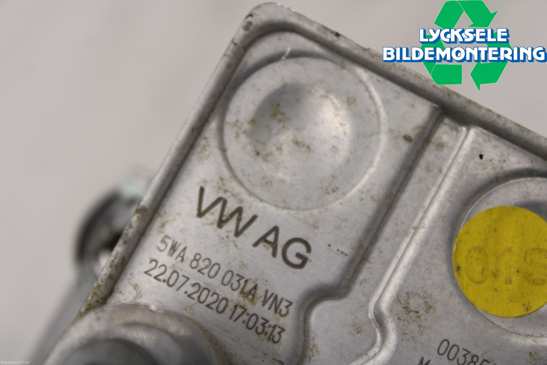 Volkswagen VW GOLF / E-GOLF VIII 20- Värmekammare-Växlare