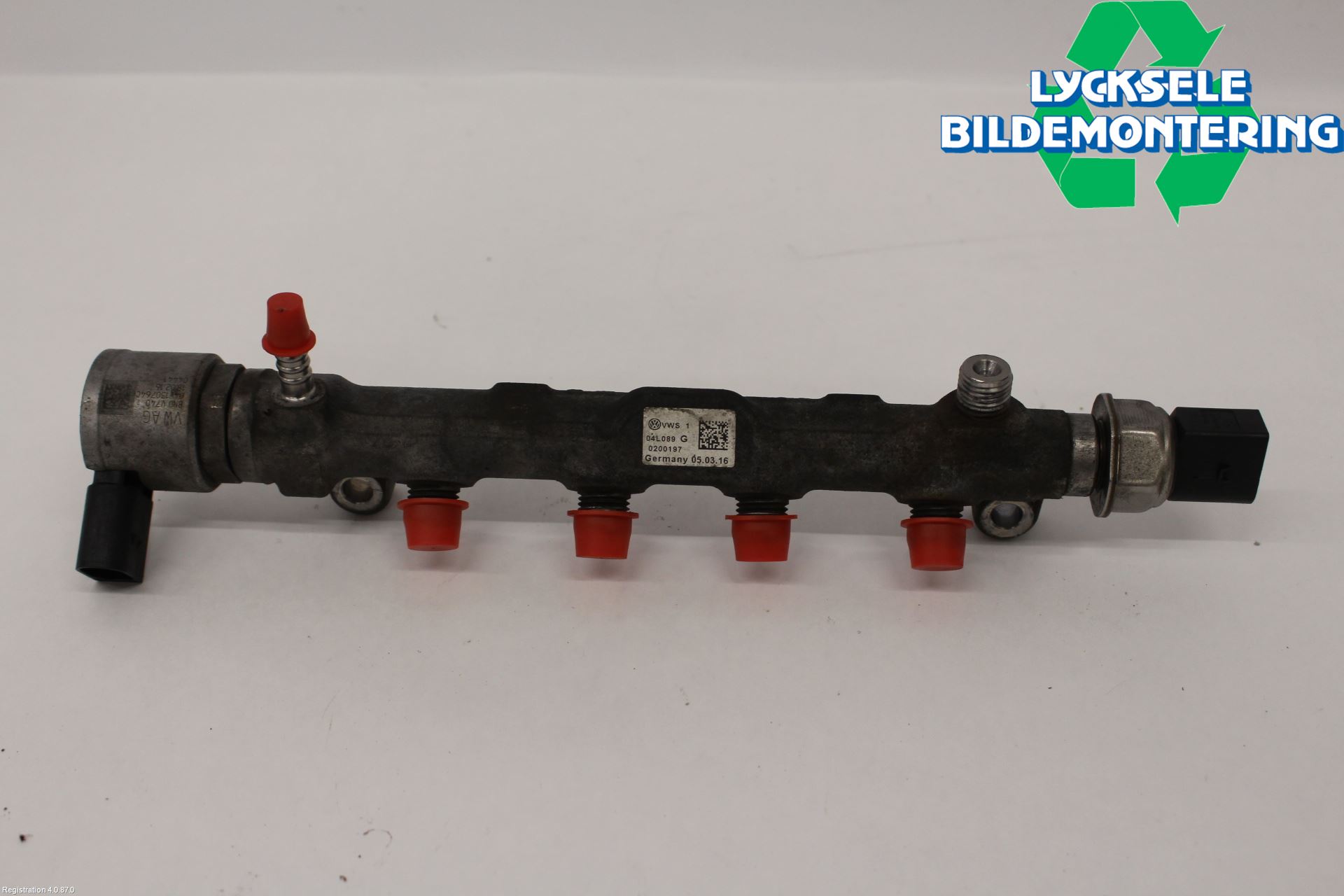 Volkswagen VW CADDY 16-20 Inj. Fuelrail