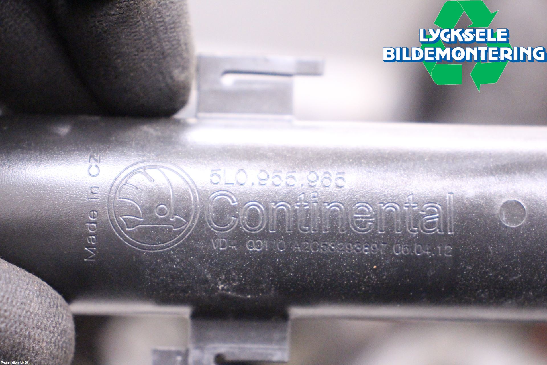 Skoda YETI Spolarmunstycke Strålkastare