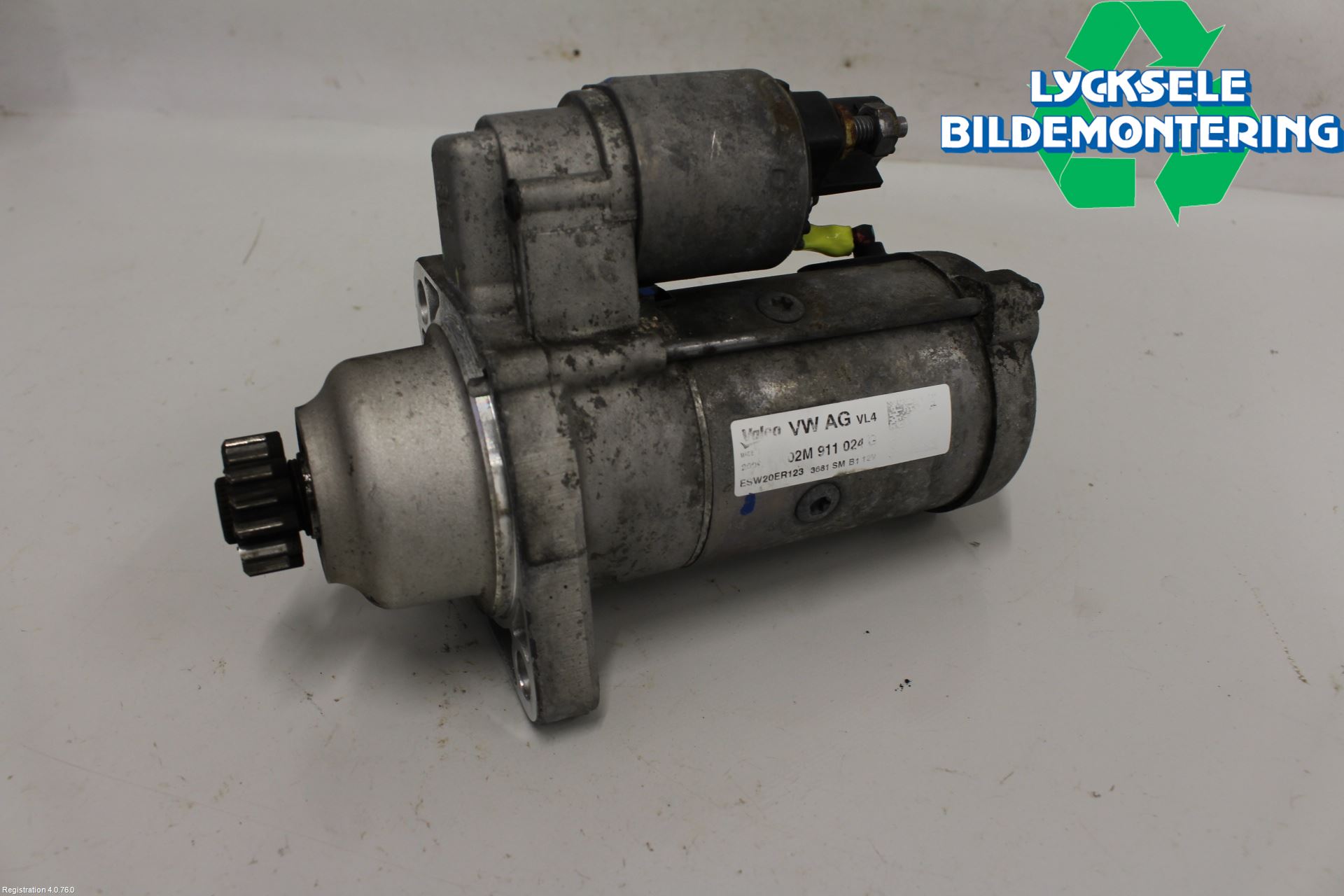 Volkswagen VW PASSAT 11-14 Startmotor Diesel