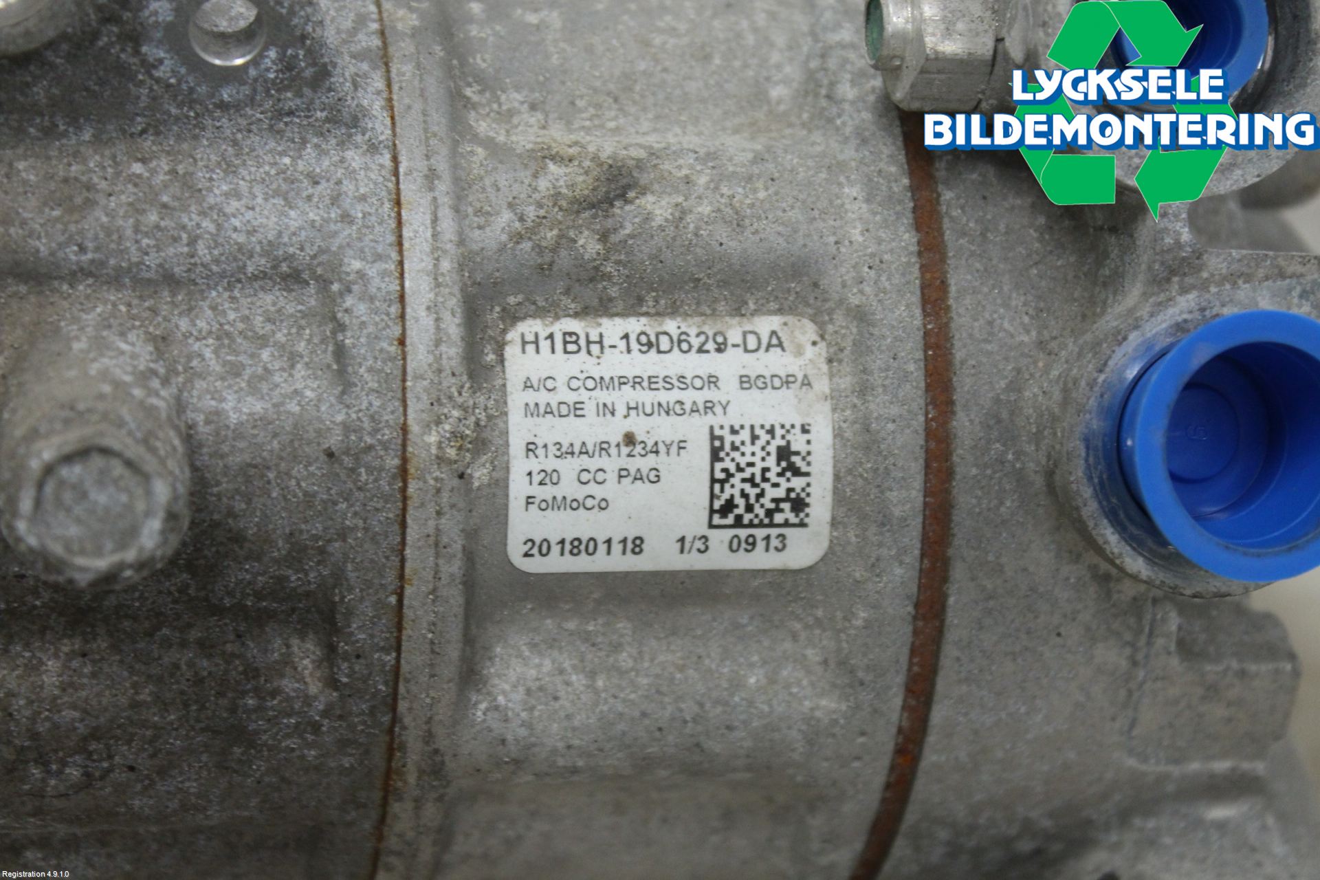 Ford FIESTA (VII) 18-23 Ac Kompressor