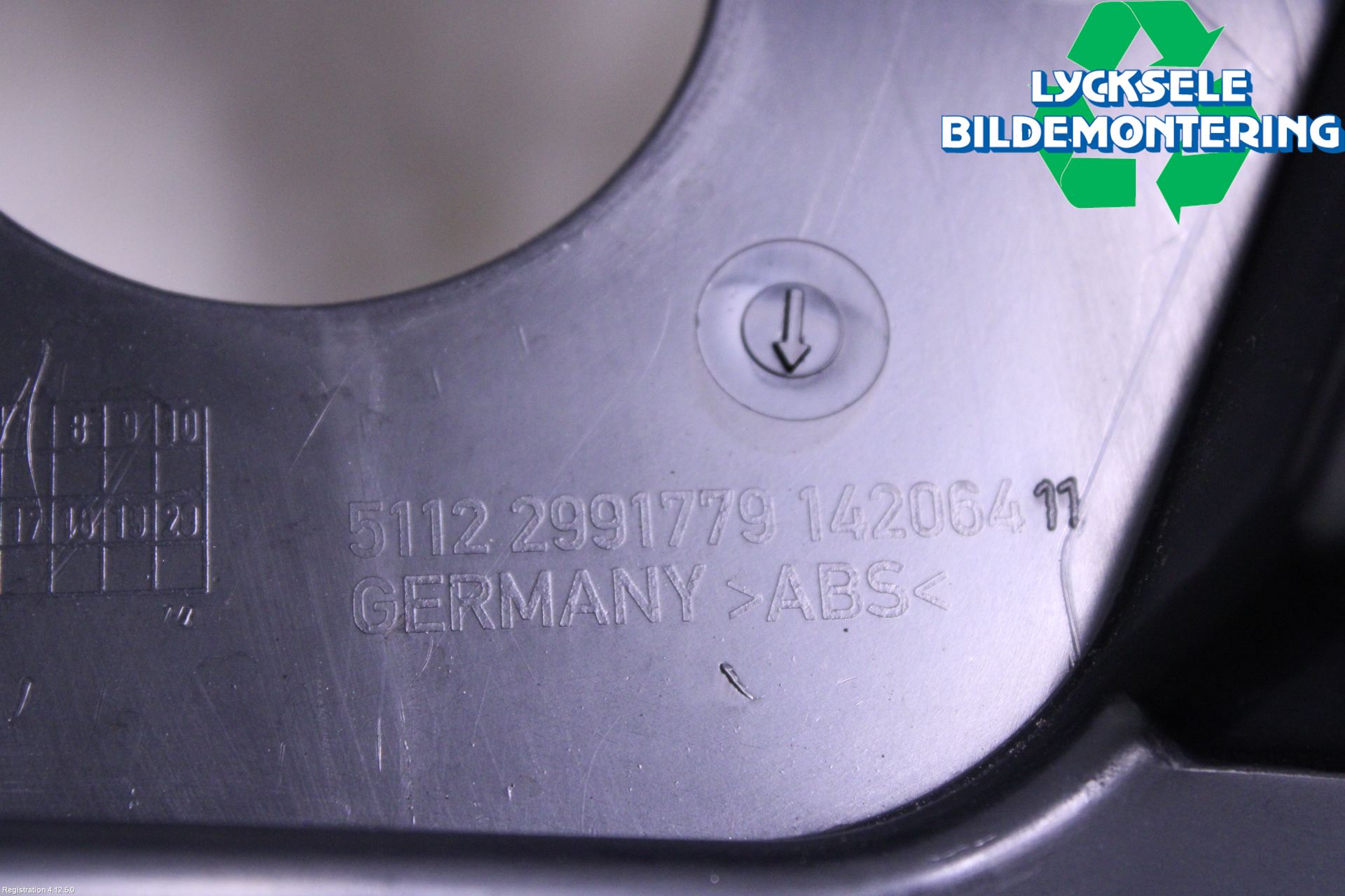 BMW X1 E84 10-15 Stötfångarfäste Bak Vä