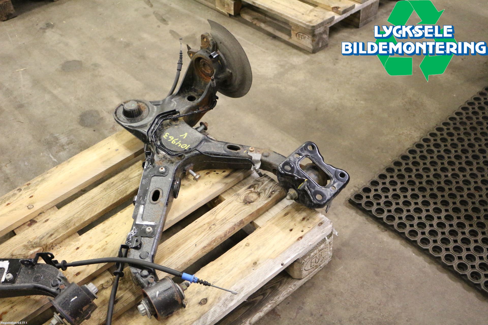 Toyota PROACE II 16- Bärarm Bak Vänster