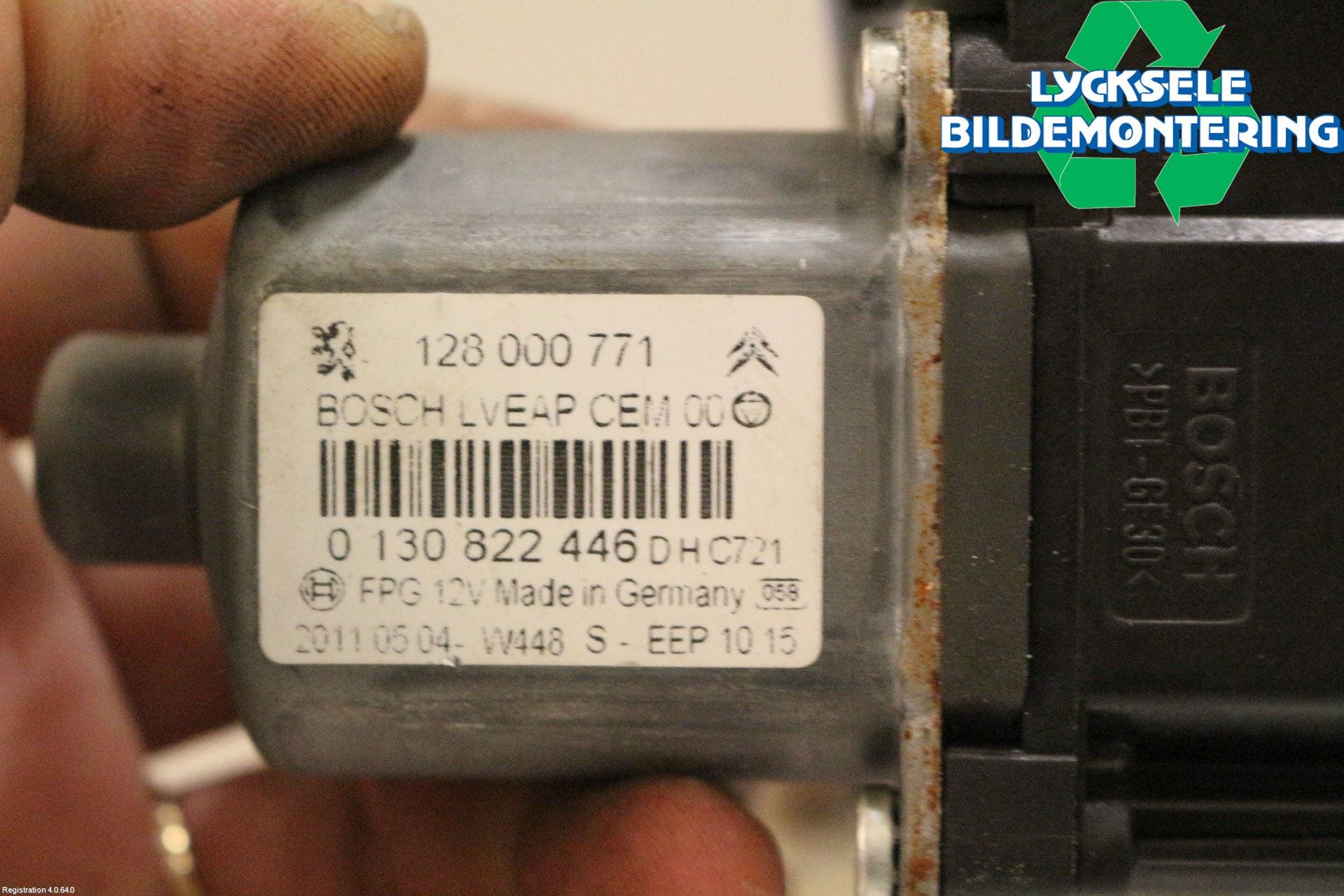 Citroen C5 08-17 Fönsterhiss El Kompl