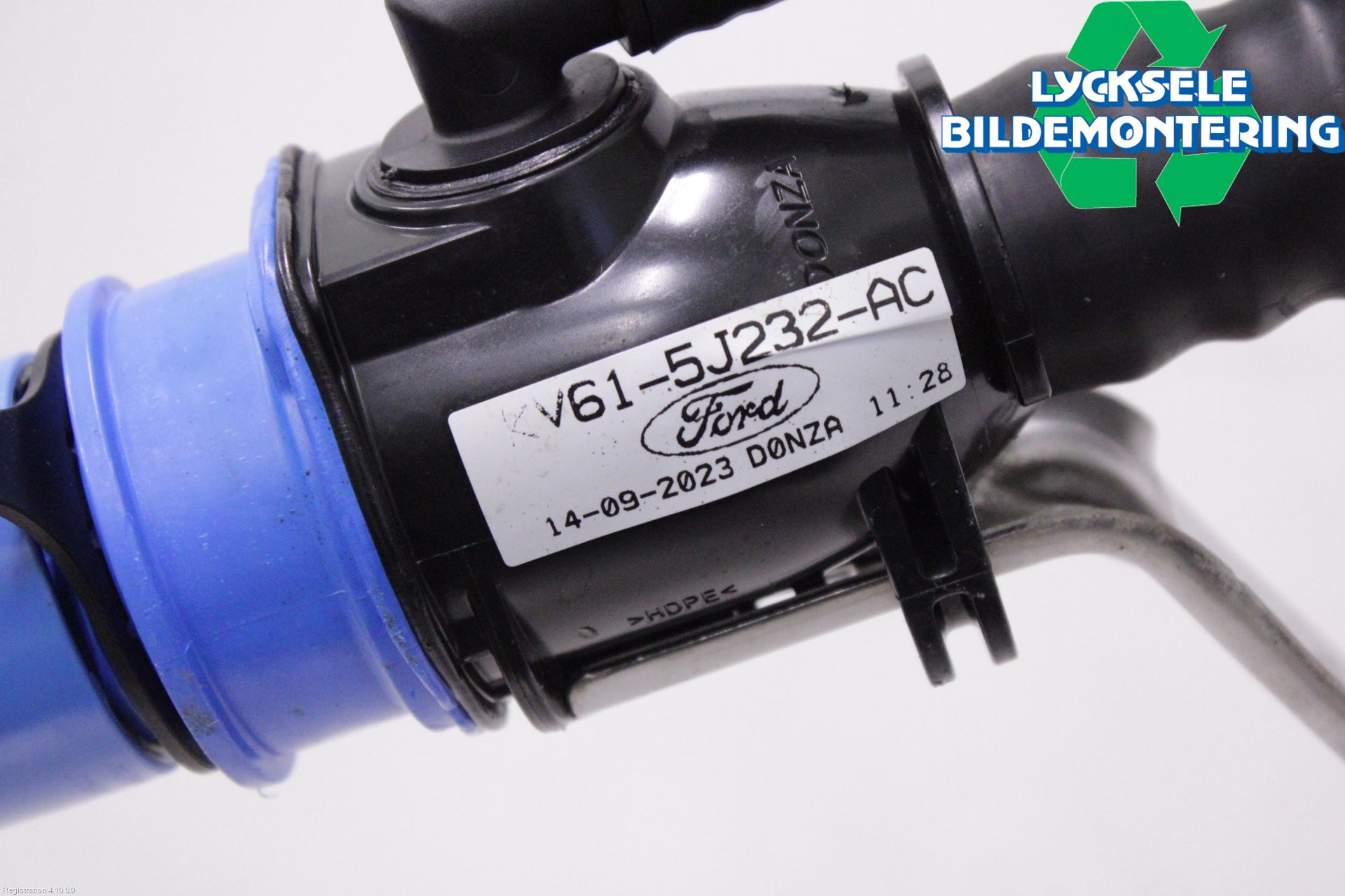 Ford TRANSIT/TOURNEO CONNECT 13-22 Bränslepåfyllnrör-Slang