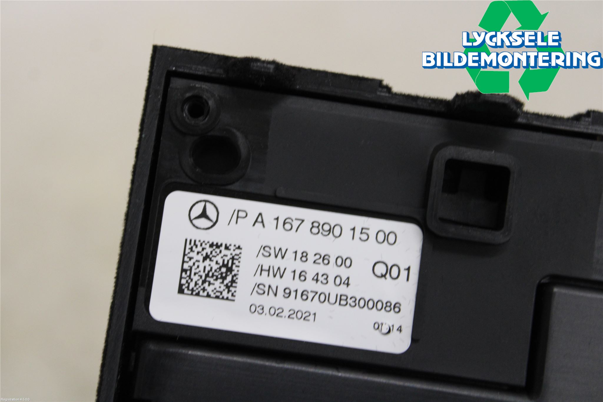 Mercedes-Benz MB GLE-KLASS (W167/V167/C167) 19- Styrenhet Övrigt