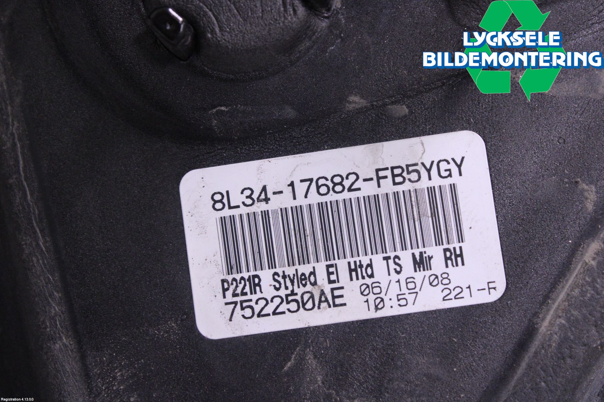 Ford TRUCK F150 Spegel Yttre El Hö