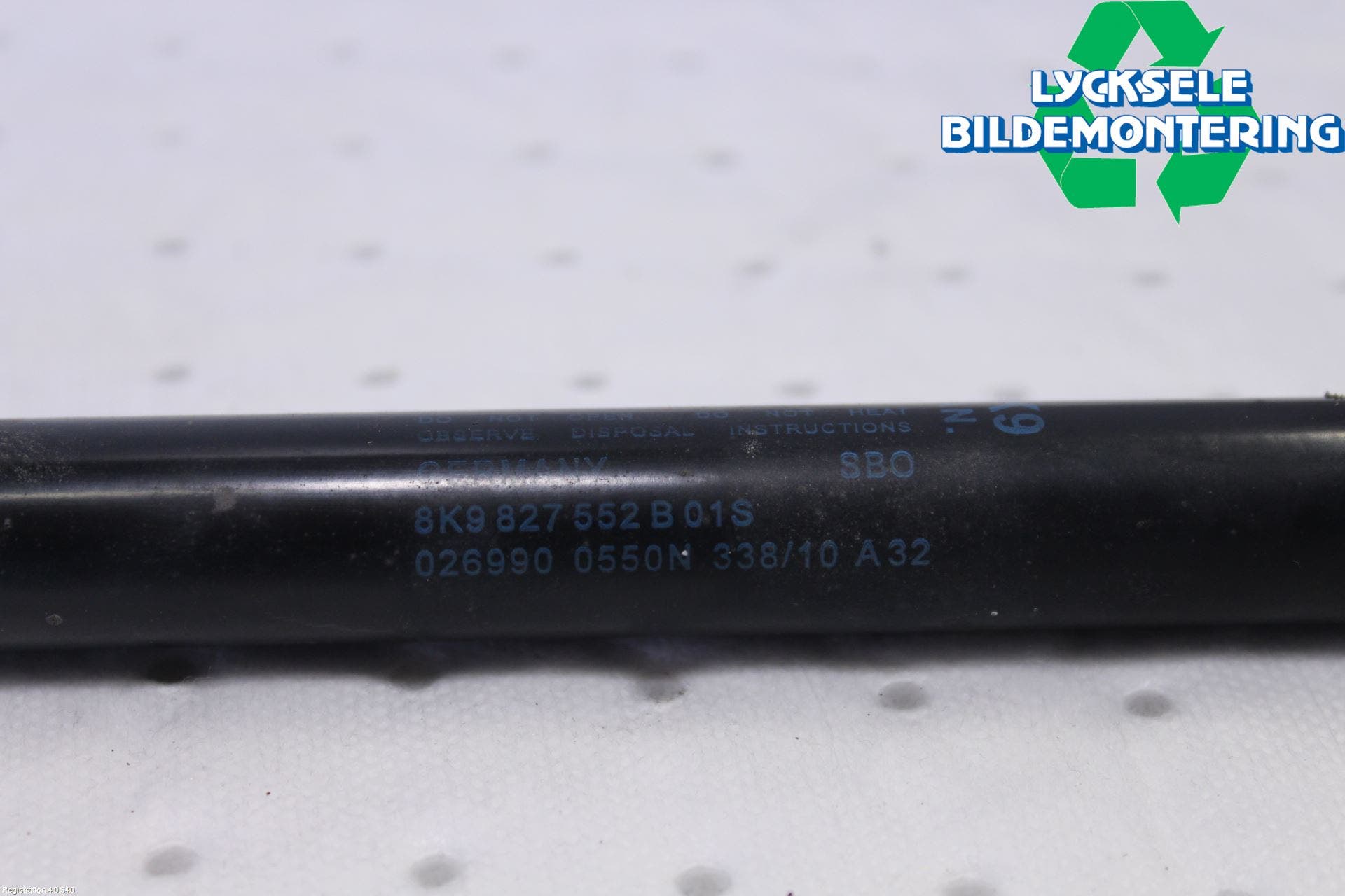 Audi A4/S4 08-11 Gasfjäder Baklucka