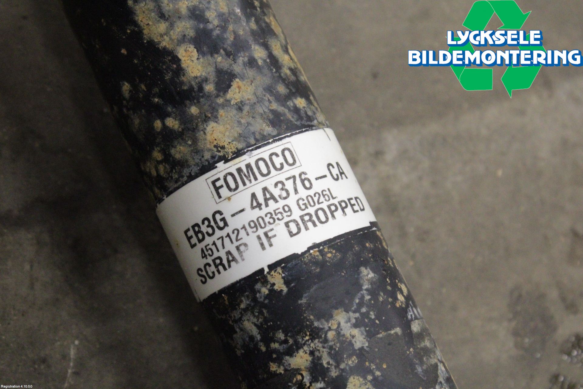 Ford RANGER EU 12-23 Mellanaxel Främre 4Wd