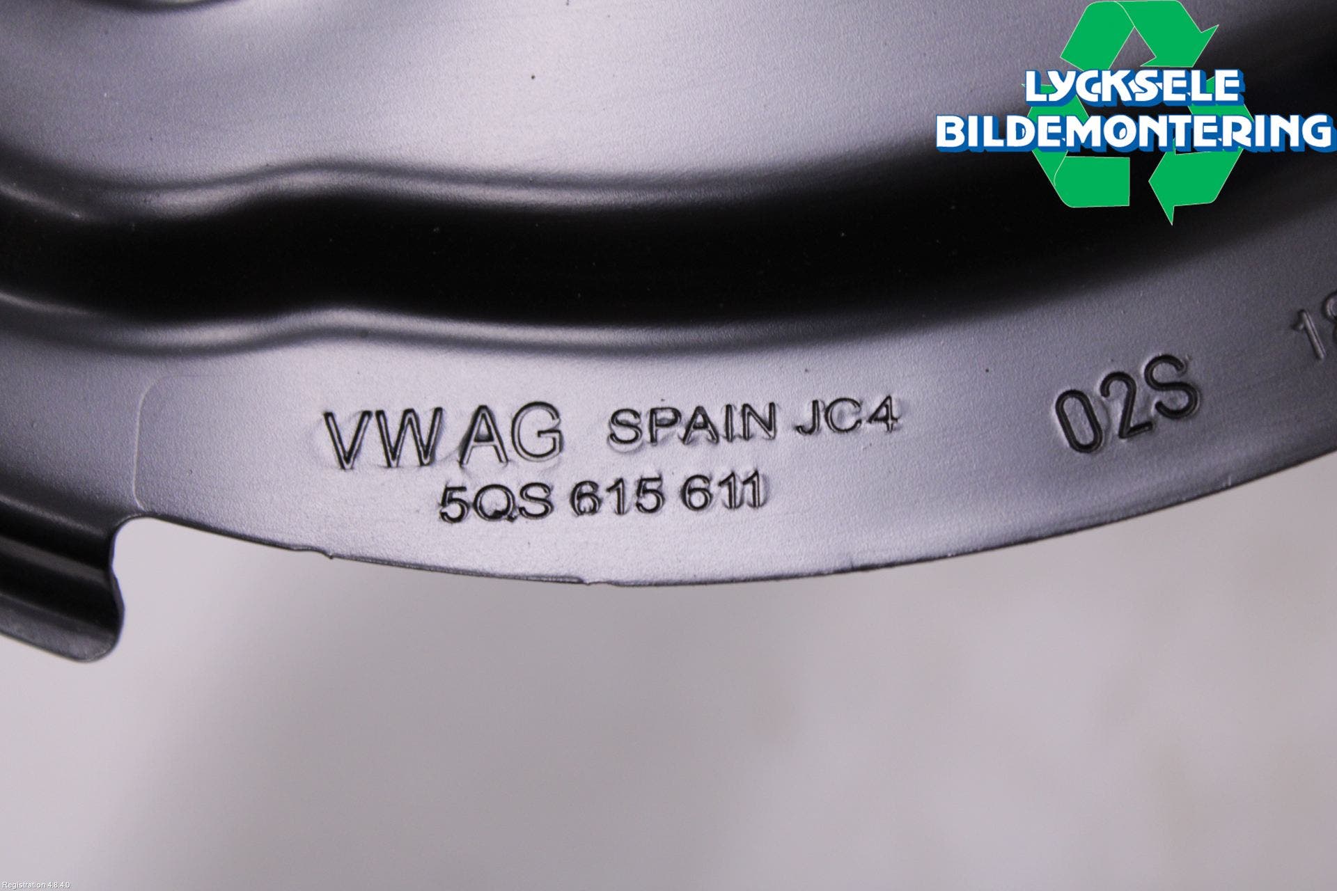 Alfa VW TIGUAN 24- Bromssköld Bak