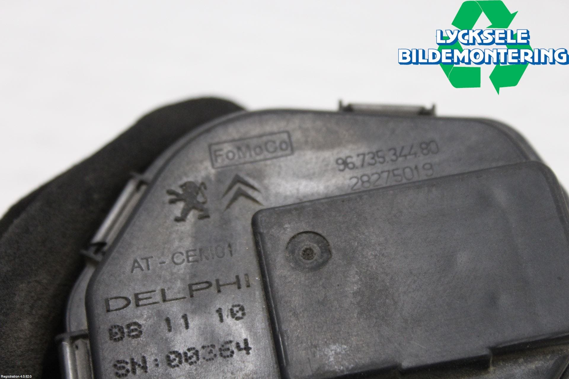 Volvo C30 10-13 Injspjällhus