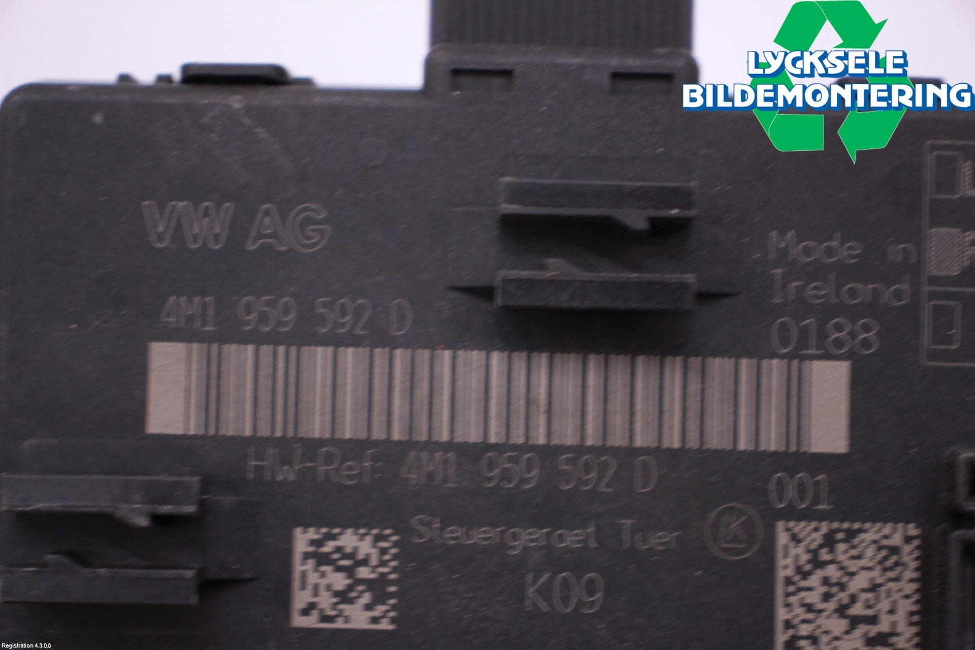 Audi A6 F2/C8 19- Styrenhet Dörr