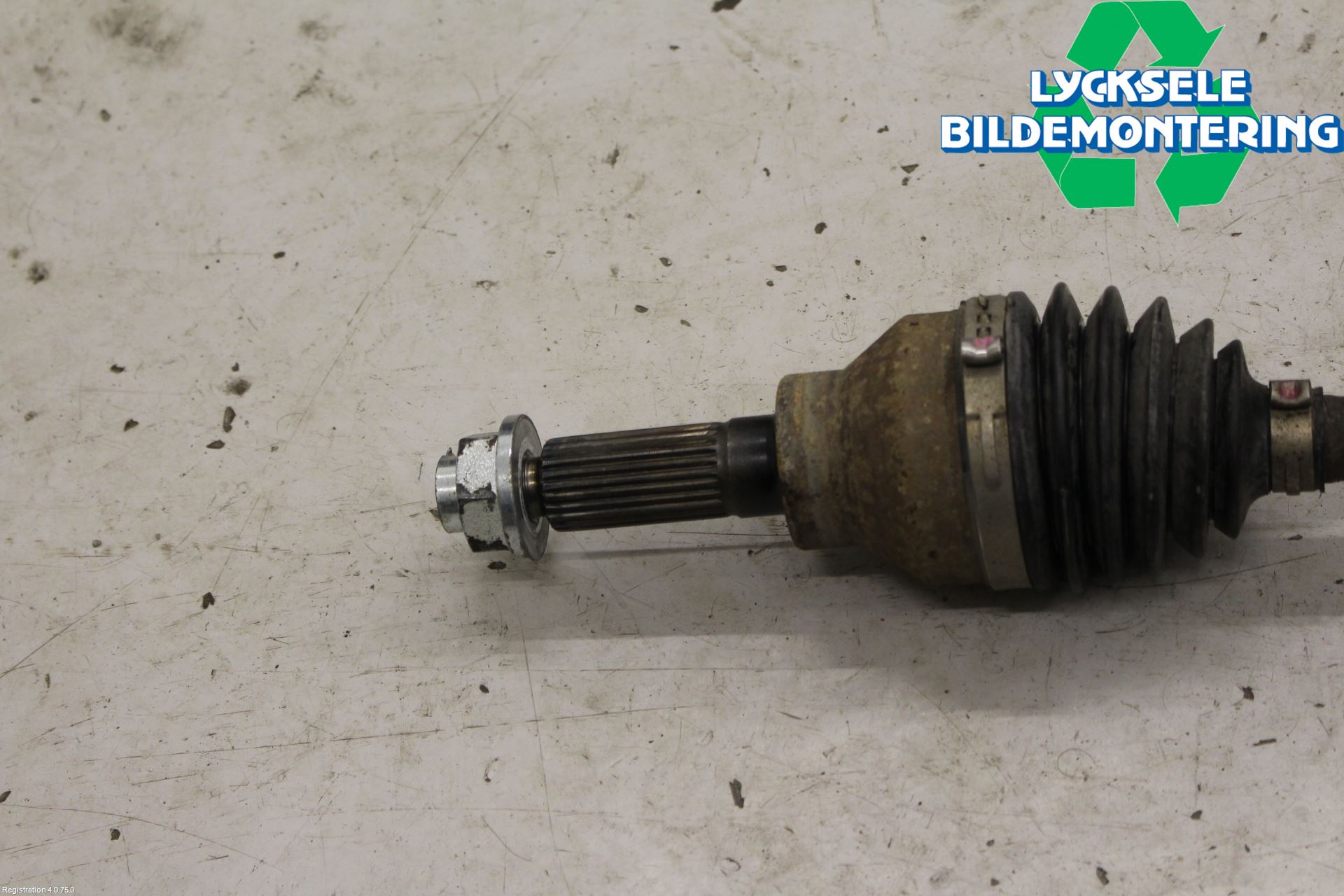 Suzuki SX4 10-13 Drivaxel Bak Höger