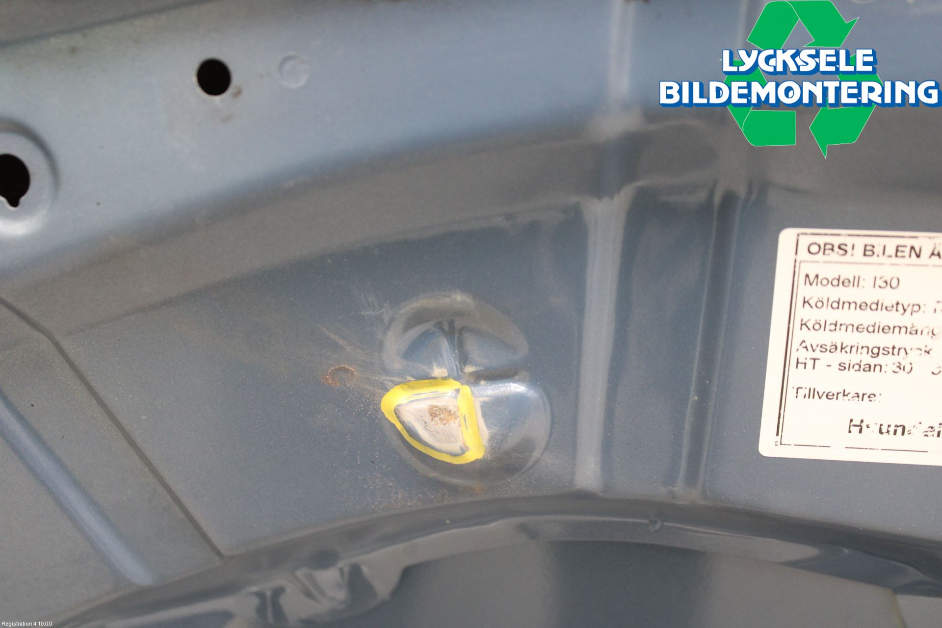 Hyundai i30 FD 07-12 Huv Fram