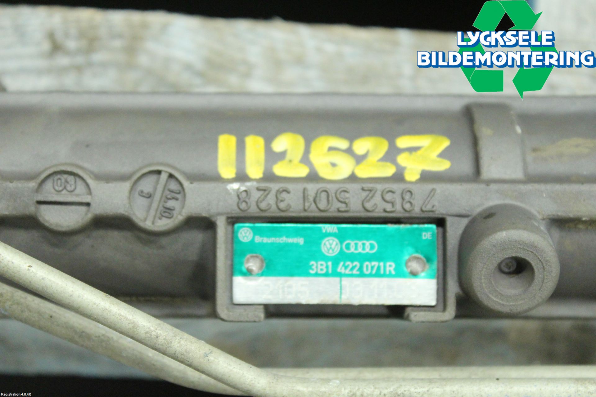 Volkswagen VW PASSAT 01-05 Styrväxel Servo -Snäcka