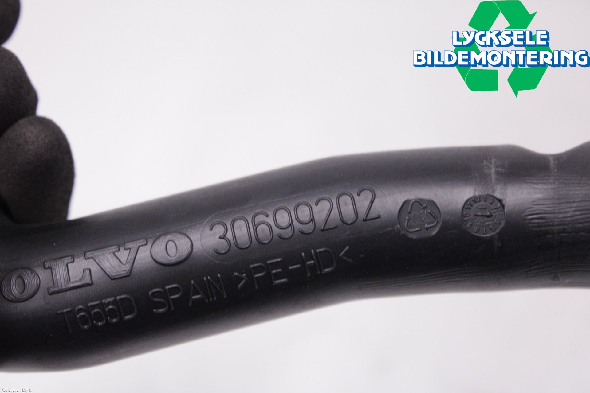 Volvo XC70 08-13 Spolartank Påfyllningsrör