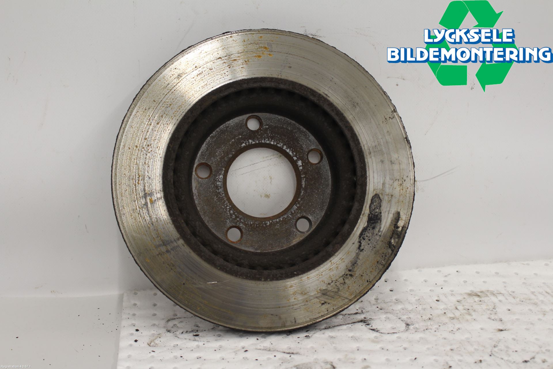 Nissan JUKE 14-19 Bromsskiva Fram