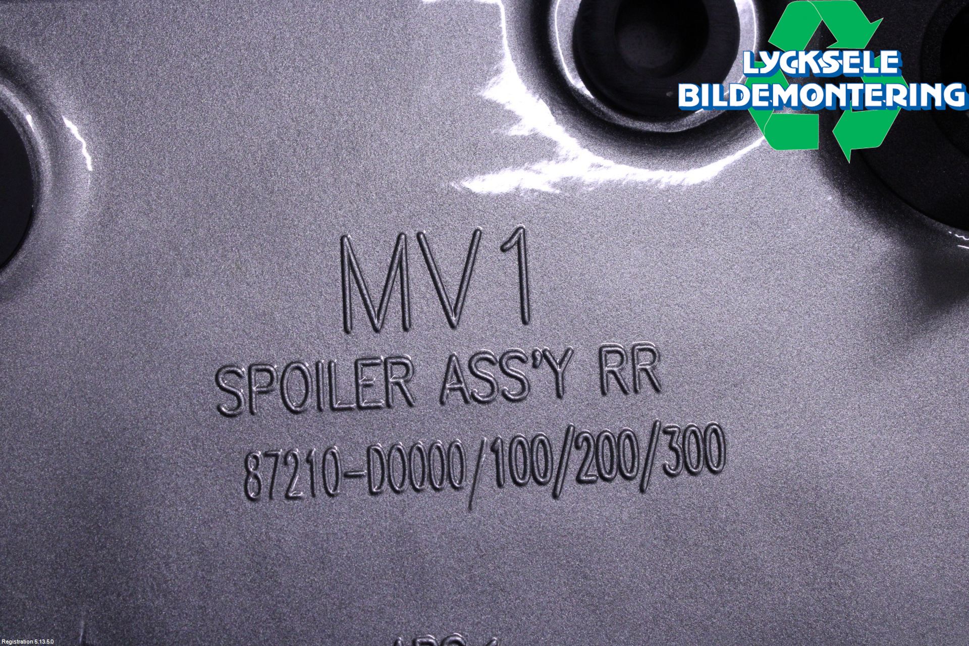 Kia EV9 24- Spoiler Baklucka