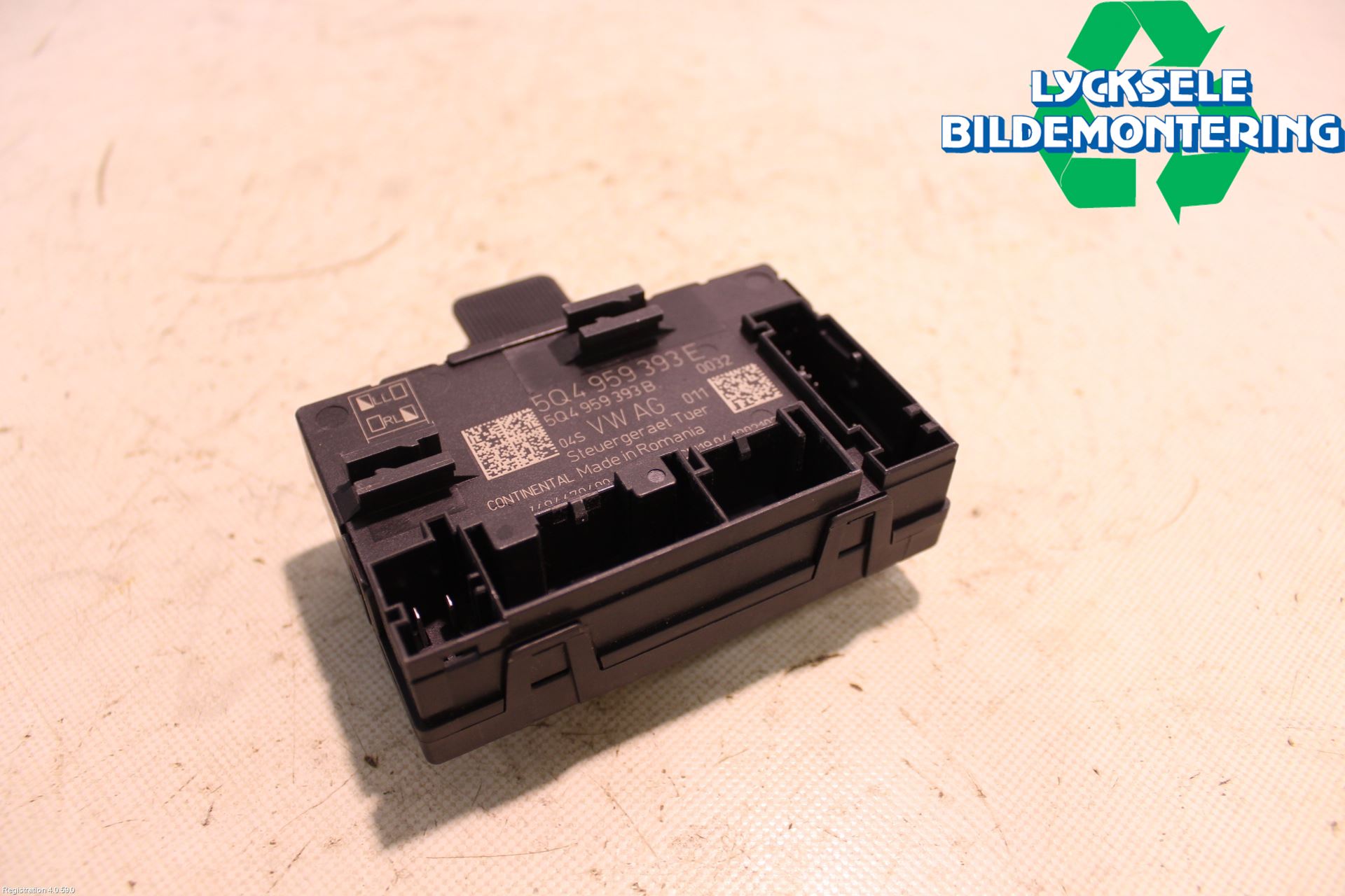 Volkswagen VW GOLF / E-GOLF VII 13-20 Styrenhet Dörr