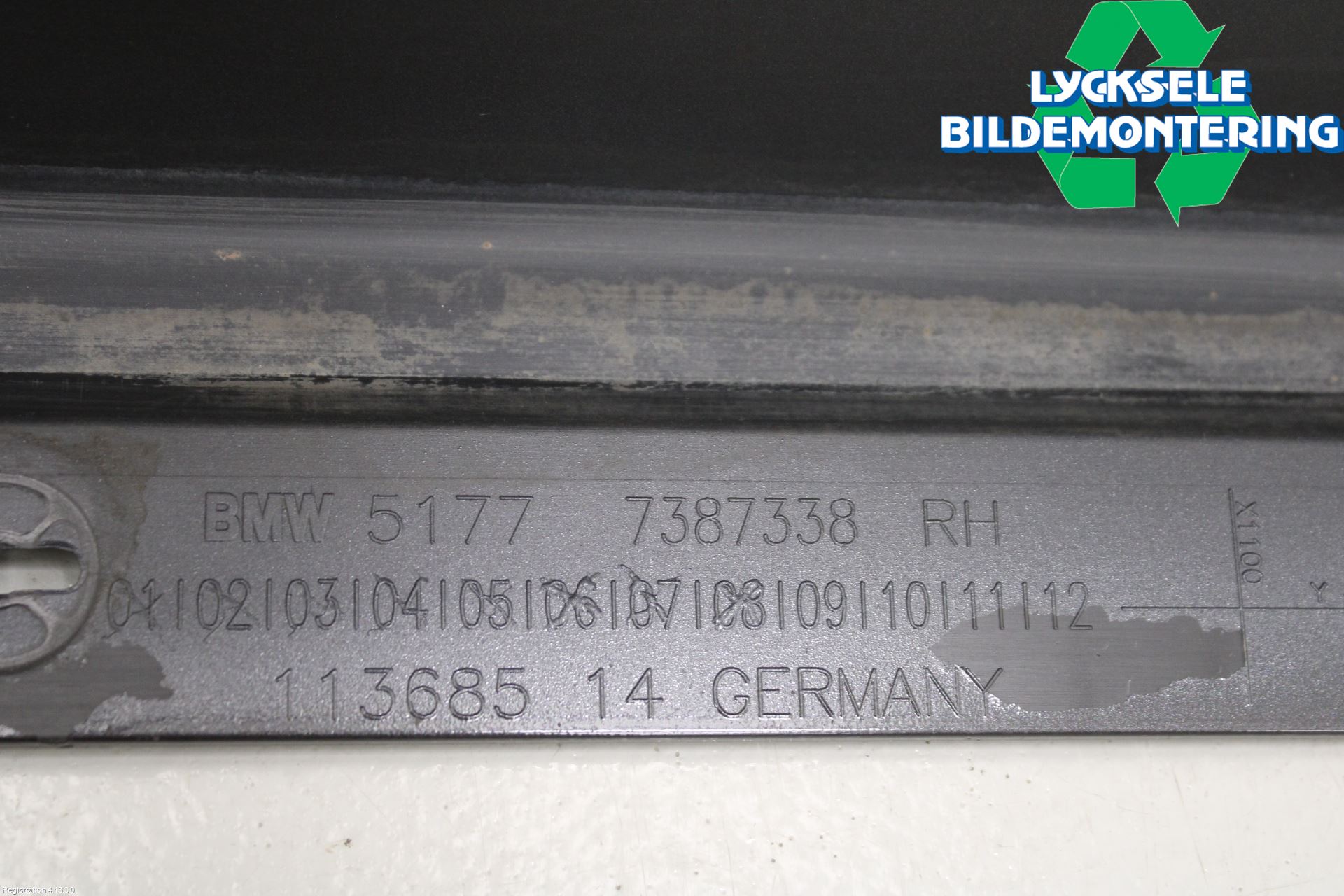 BMW 5 G30/G31/F90 17-23 Sidokjol Hö
