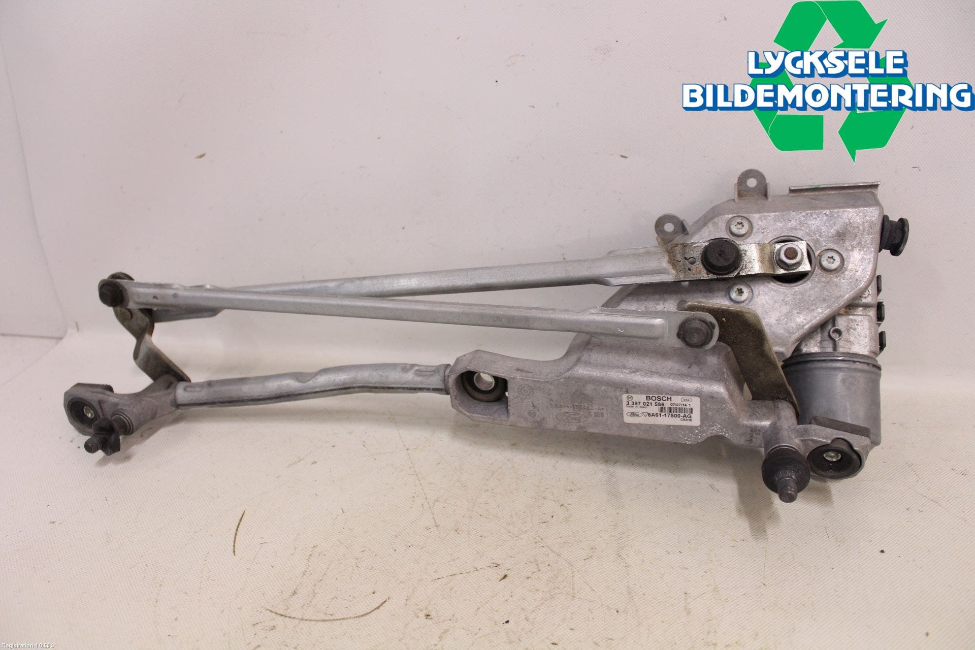 Ford FIESTA 13-17 Torkarmotor Vindruta