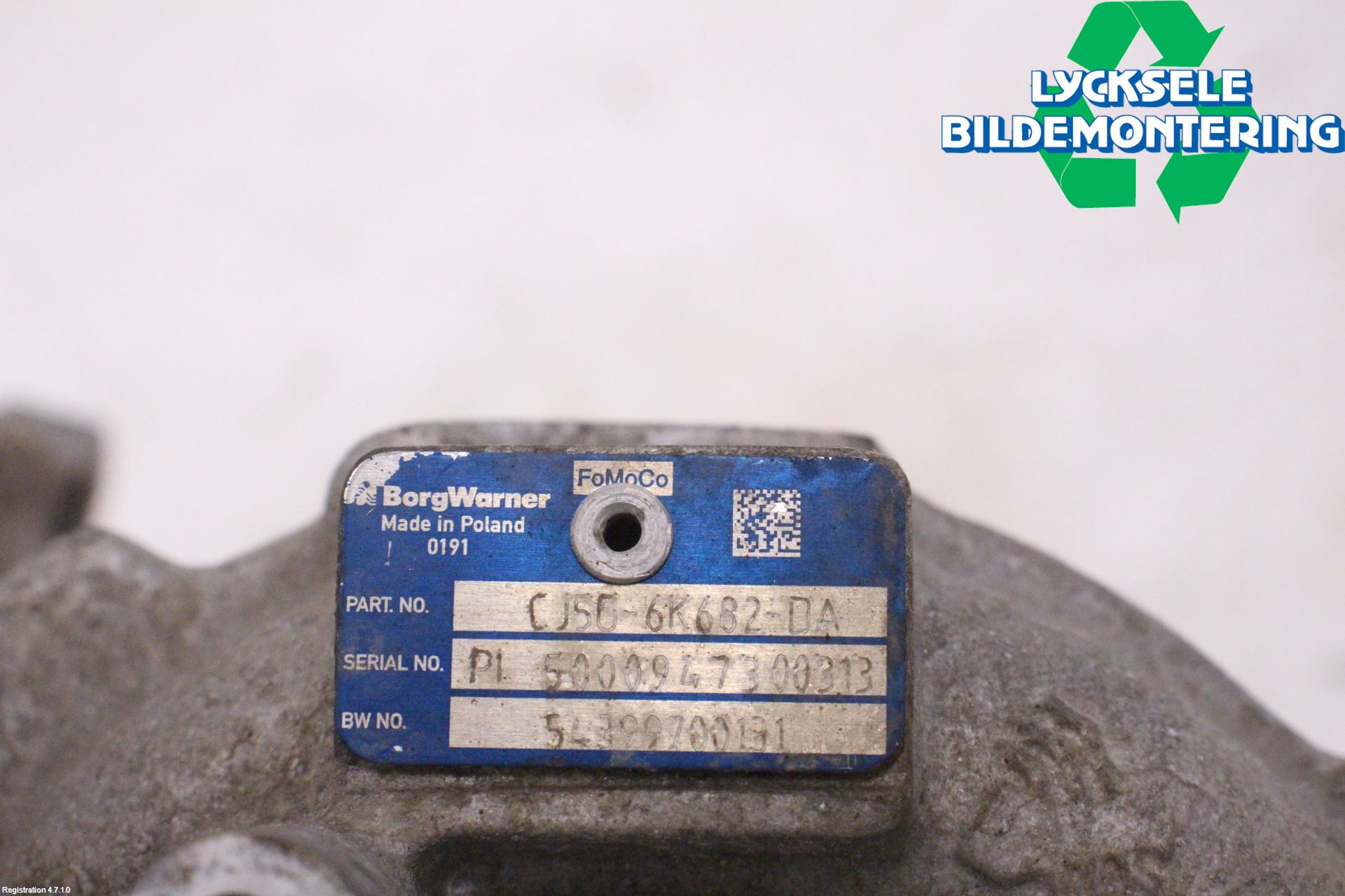 Volvo V70 08-13 Turboaggregat