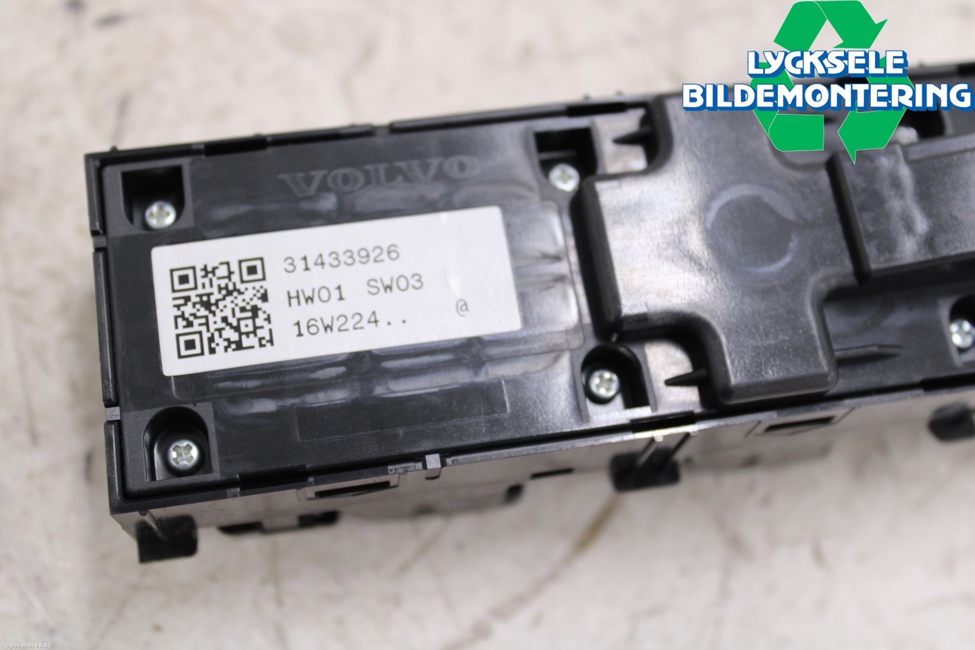 Volvo V90 17->> Strömställare Elhiss