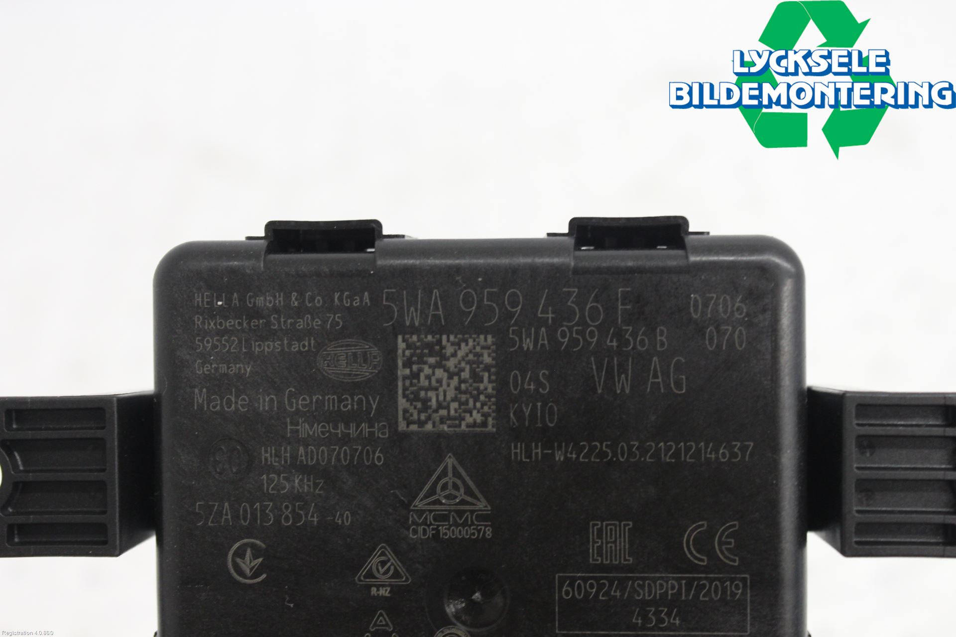 Volkswagen VW ID.3 21- Styrenhet Nyckellöst System