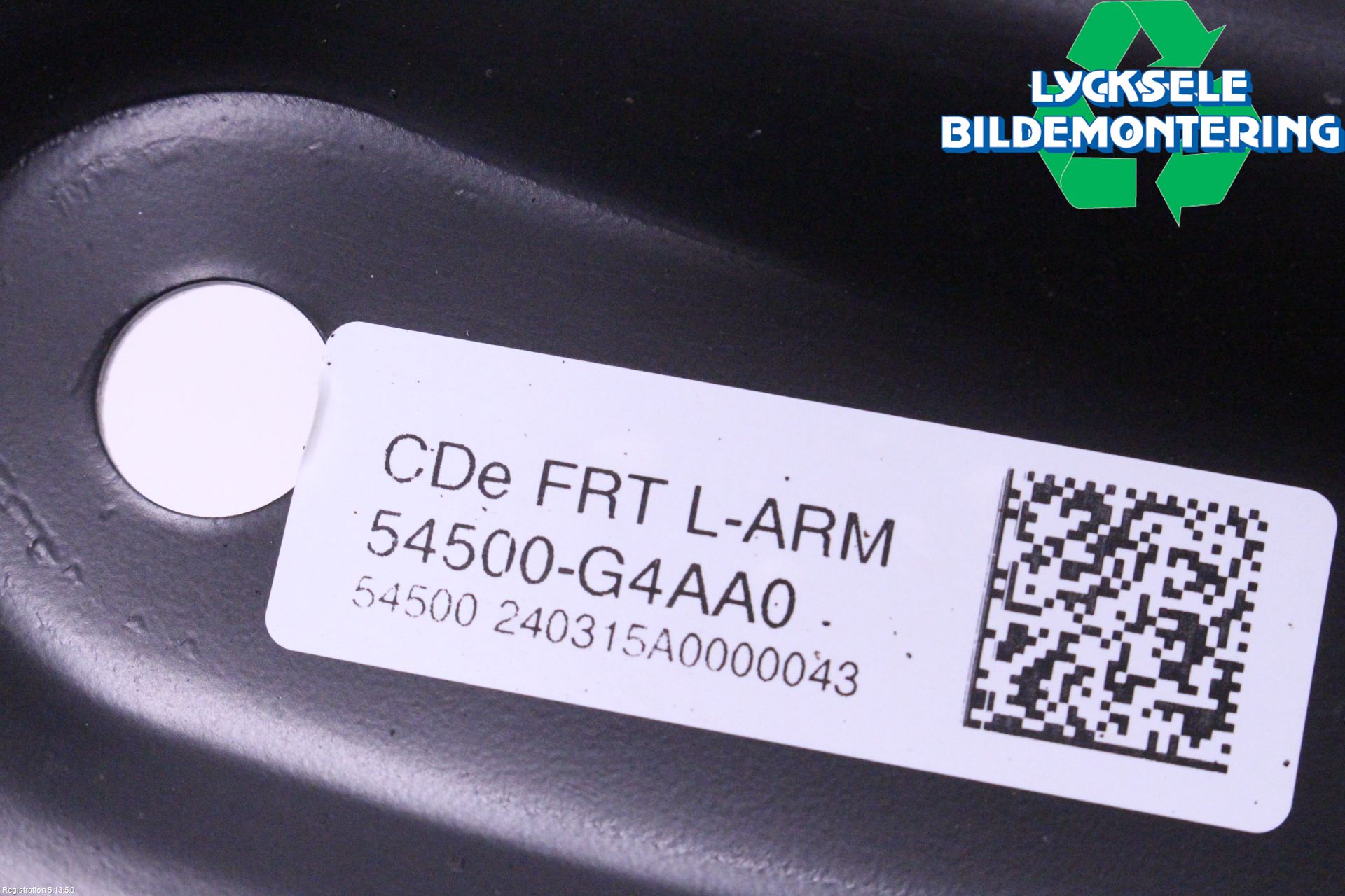 Kia CEED/CEED SW 19- Bärarm Fram Undre Vä