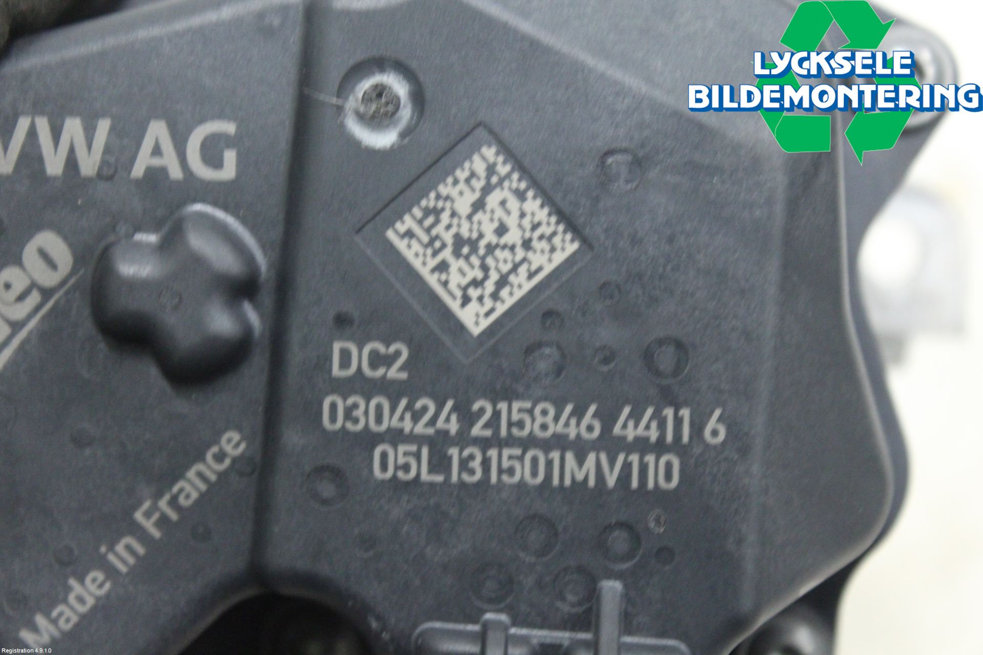 Volkswagen VW CADDY 21- Egr Ventil