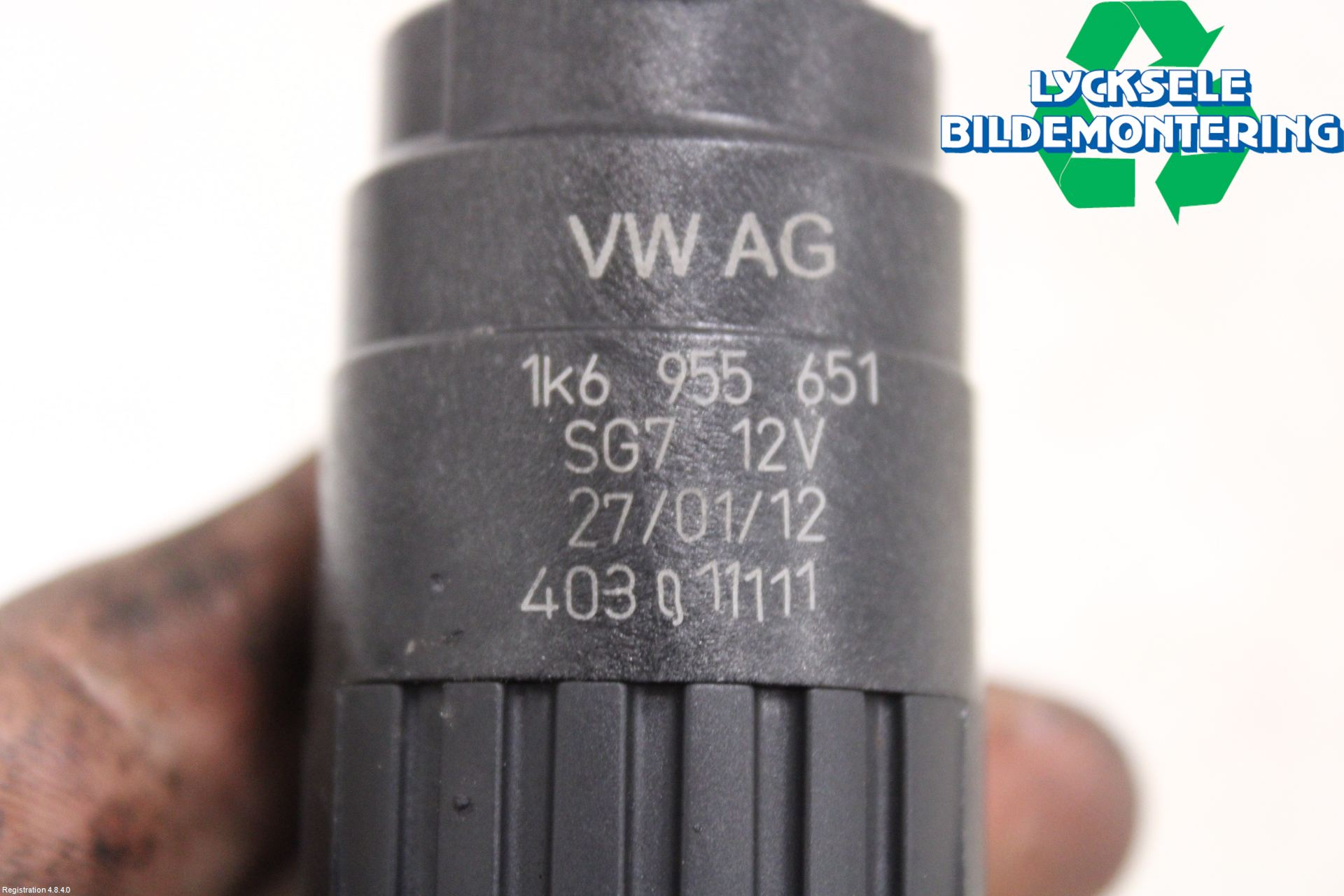 Volkswagen VW SHARAN 11- Spolarpump Vindruta