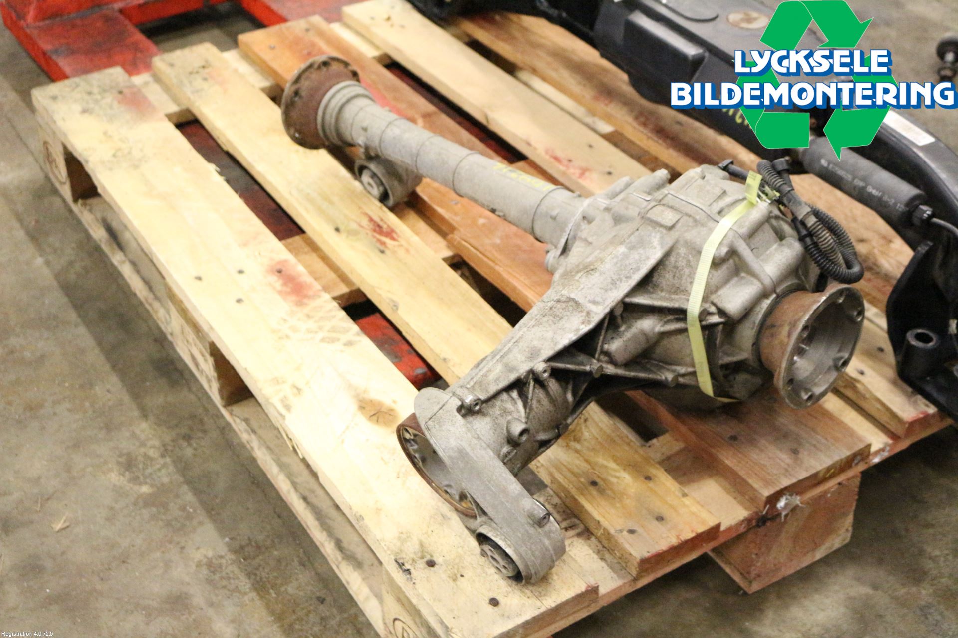 Audi Q7/SQ7 Framvagn Diffrential