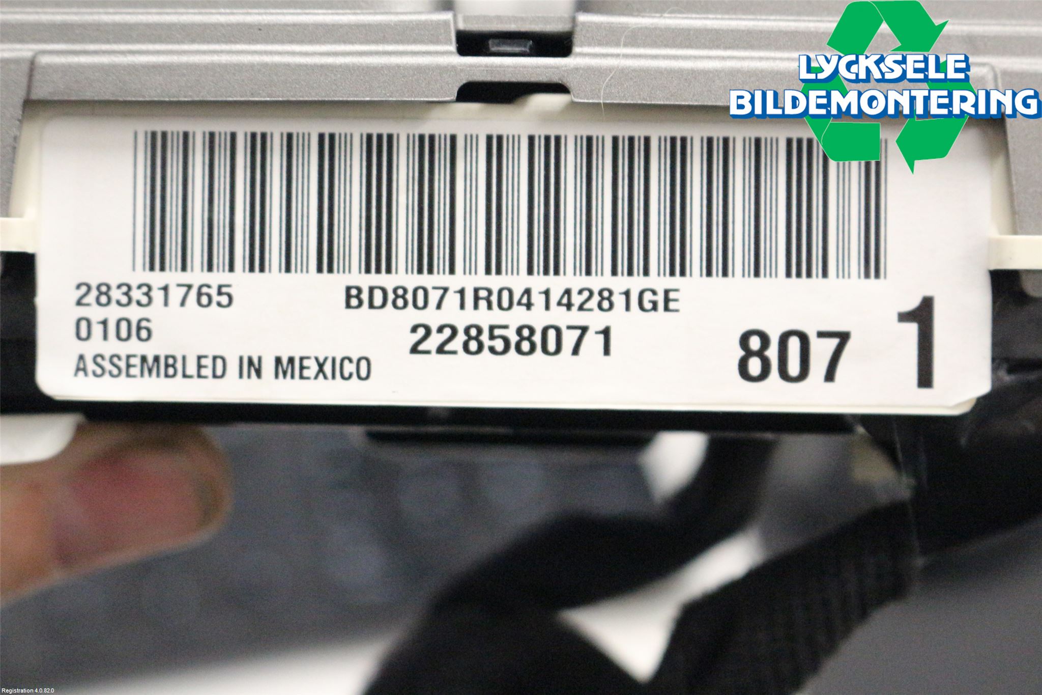 Chevrolet CAMARO Instrument Komb