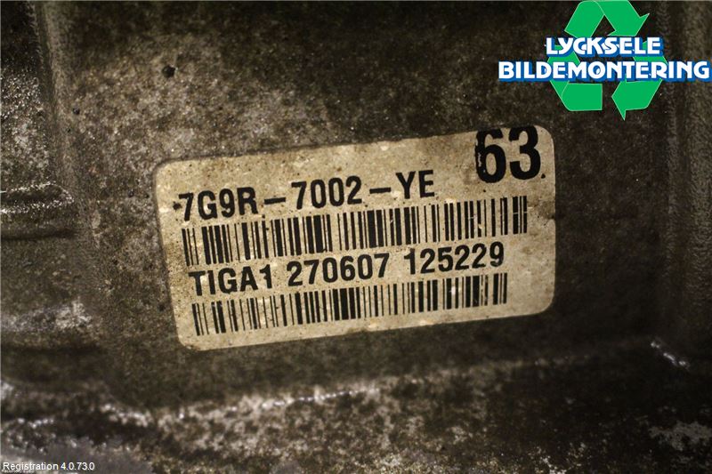 Ford MONDEO 07-15 Växellåda Man 6 Vxl