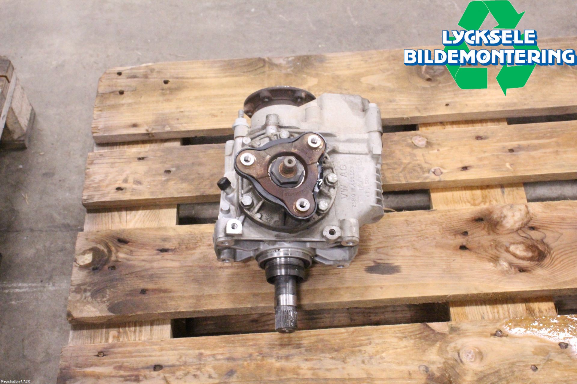 Volkswagen VW CADDY 16-20 Växel Fördelningslåda