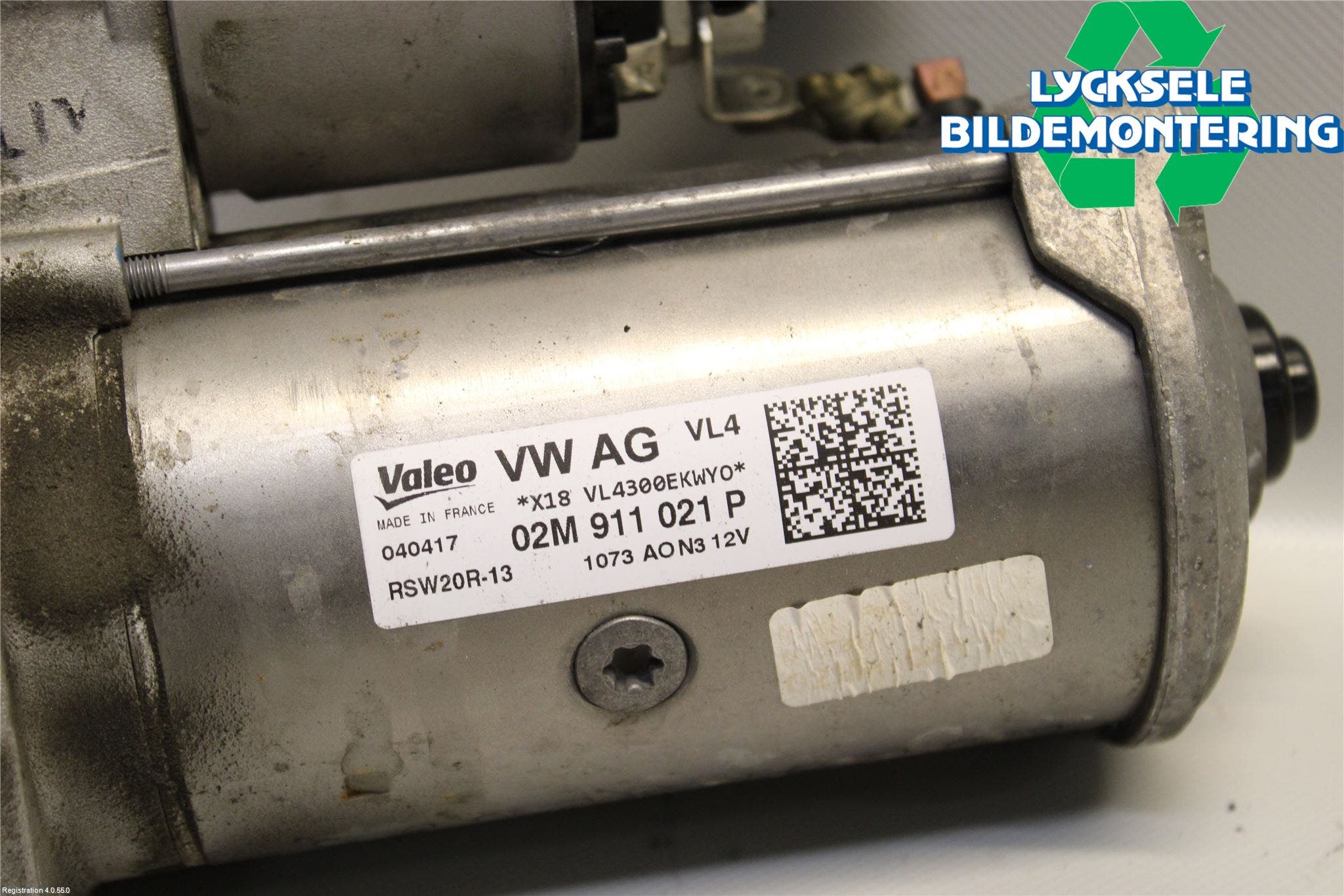 Volkswagen VW GOLF / E-GOLF VII 13-20 Startmotor Diesel