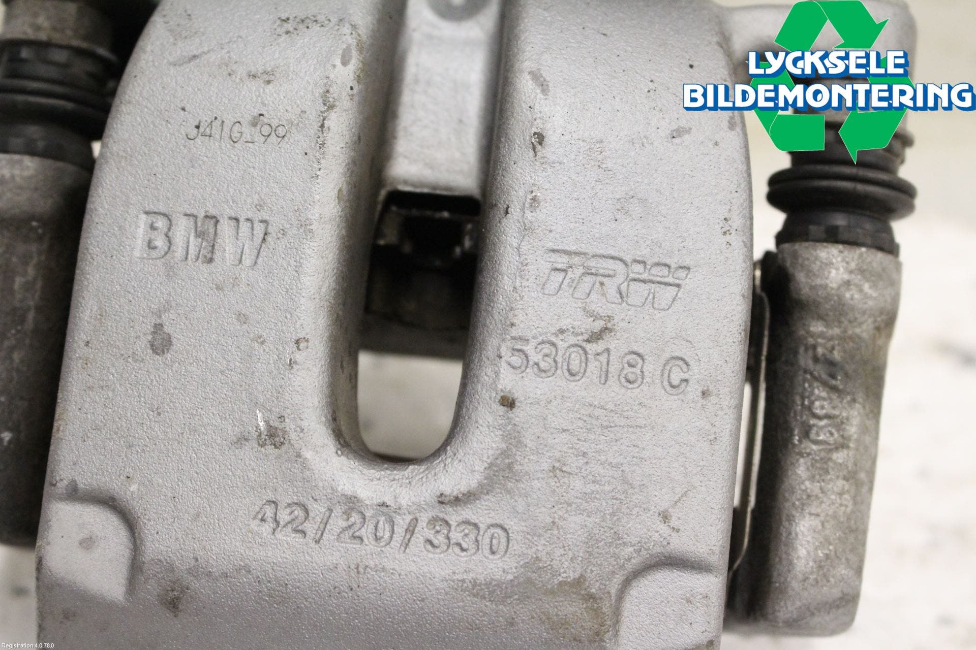 BMW X3 G01 18- Bromsok Bak Vänster