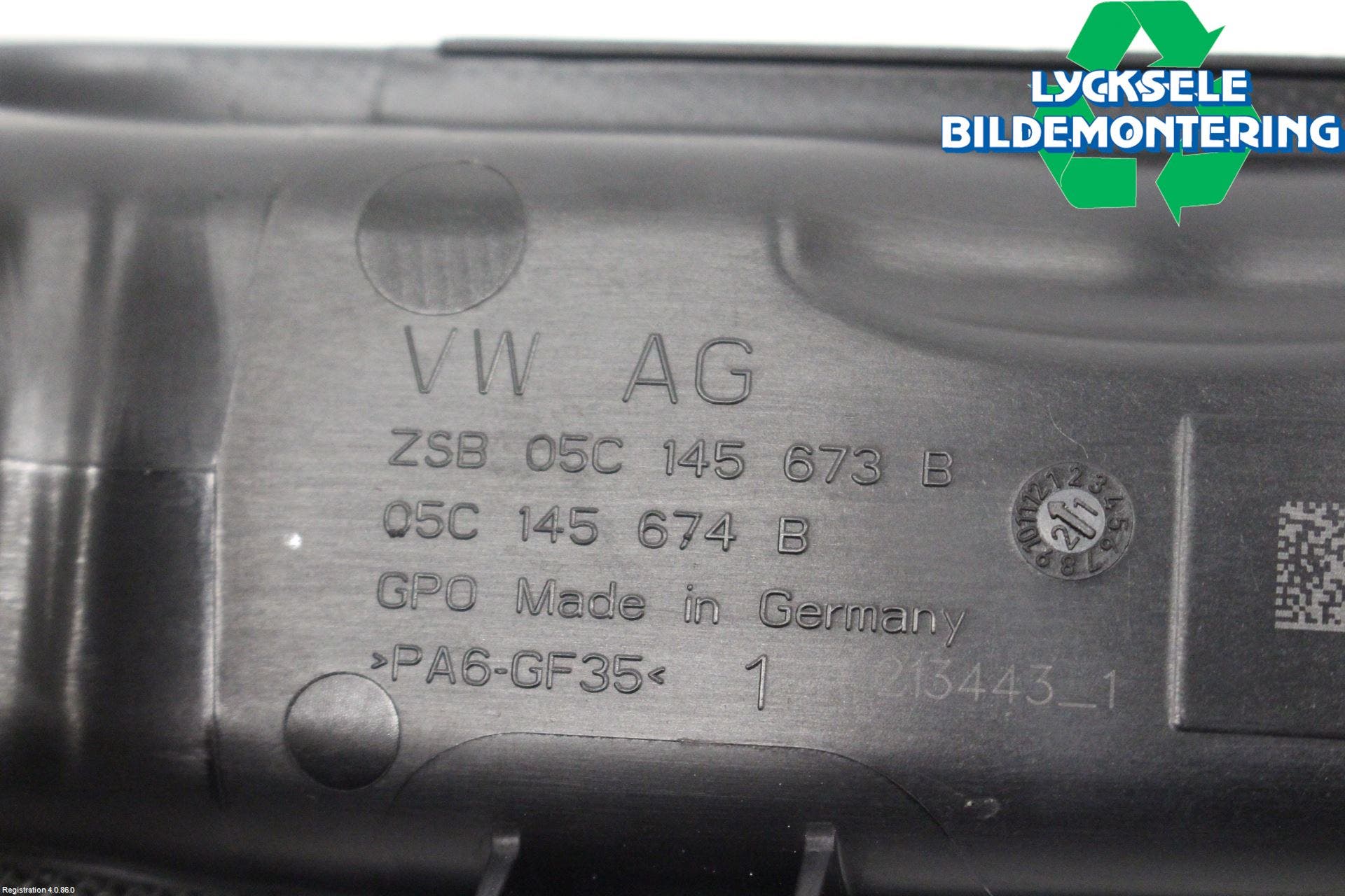 Volkswagen VW T-ROC 18- Laddluft-Intercoolerrör