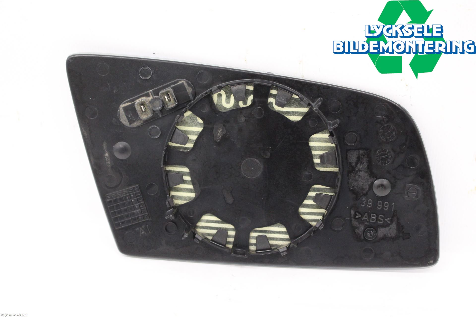 BMW 5 E60/61 Sed/Tou 02-10 Spegelglas Hö
