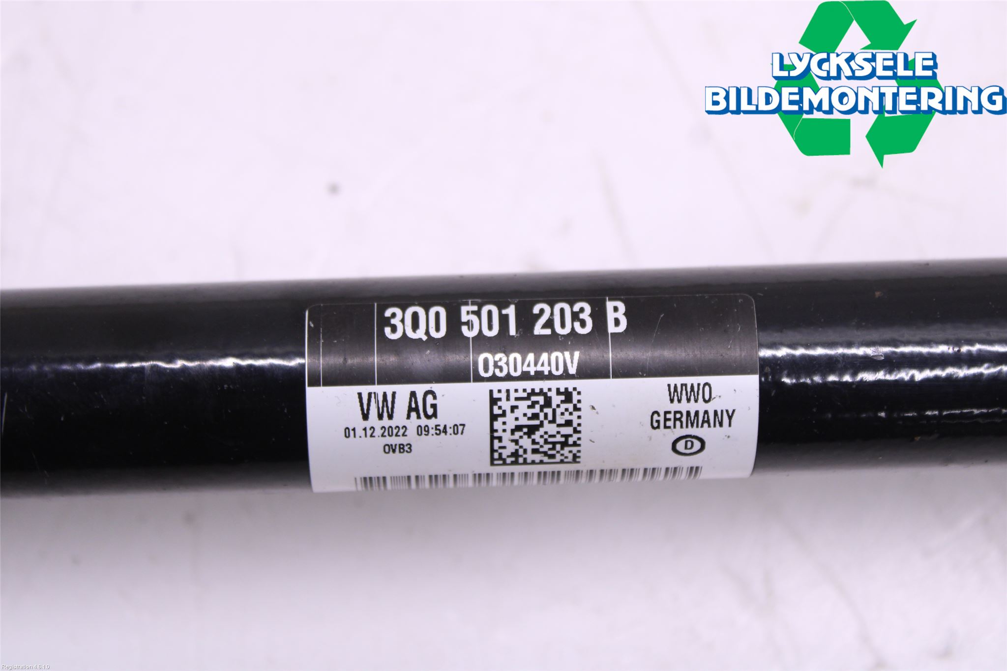 Skoda KODIAQ 17-24 Drivaxel Bak Vänster