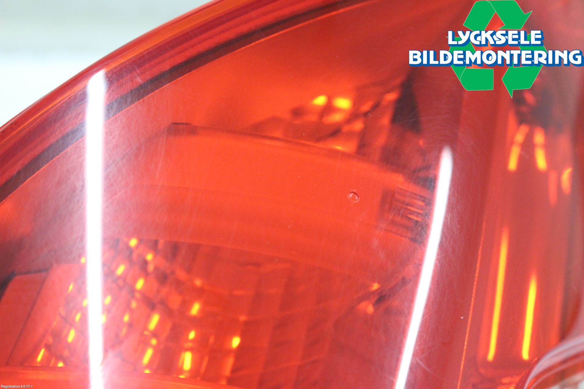 Peugeot 2008 13-20 Bakljus Lucka Vä