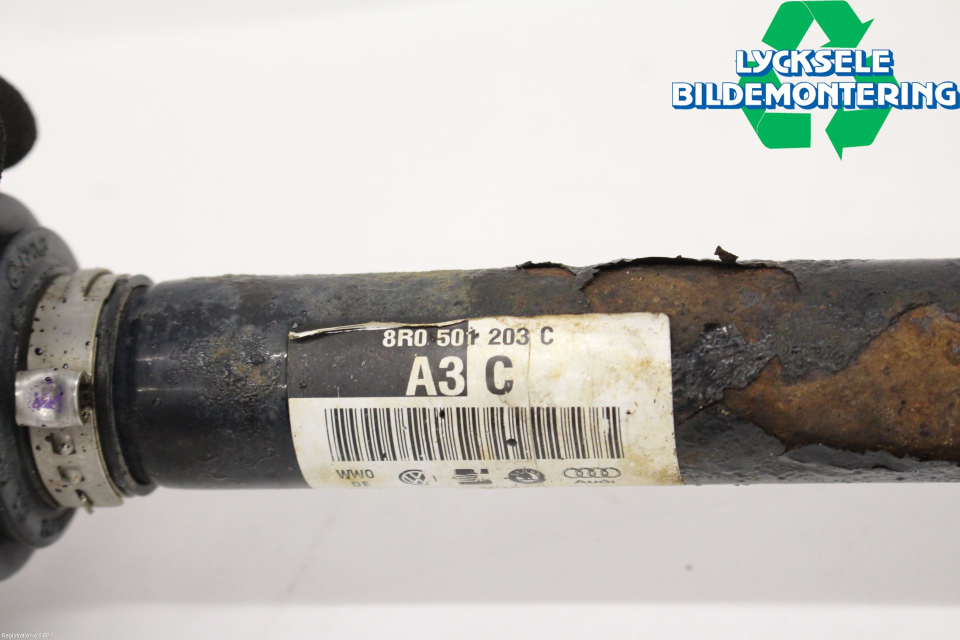 Audi A6/S6 4G 11-18 Drivaxel Bak Vänster