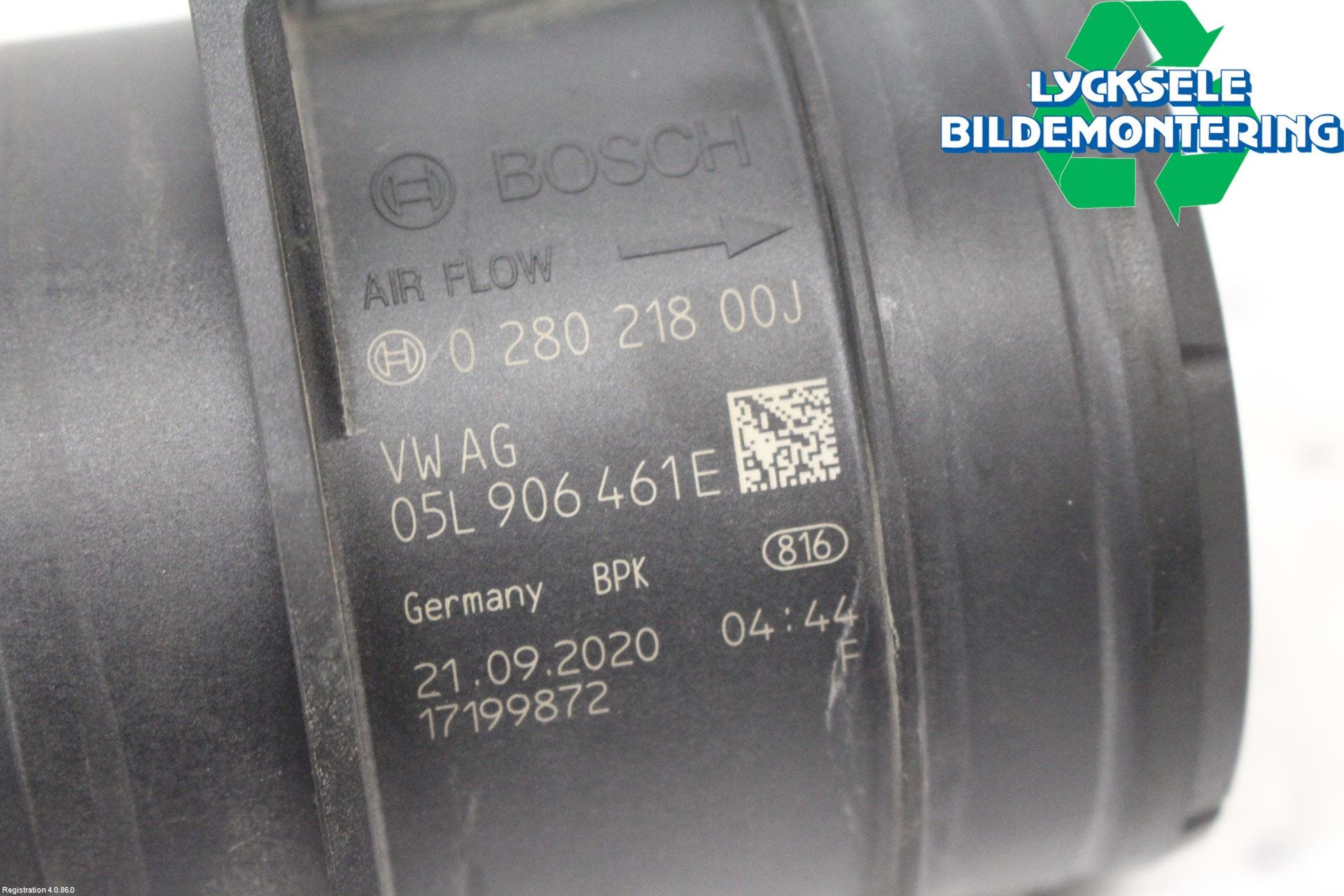 Volkswagen VW PASSAT 20-24 Injluftmassamätare