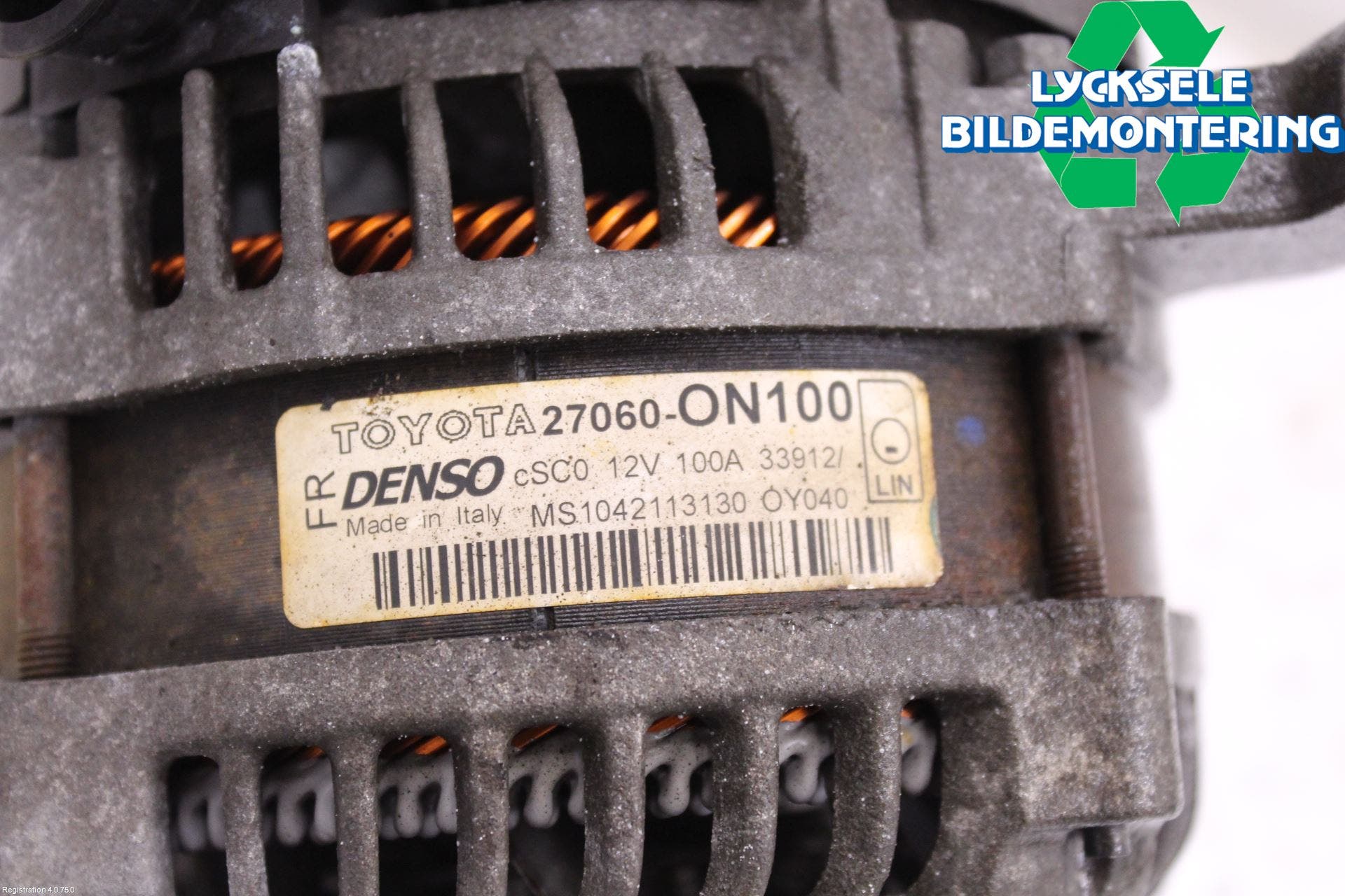 Toyota AURIS 13-19 Generator